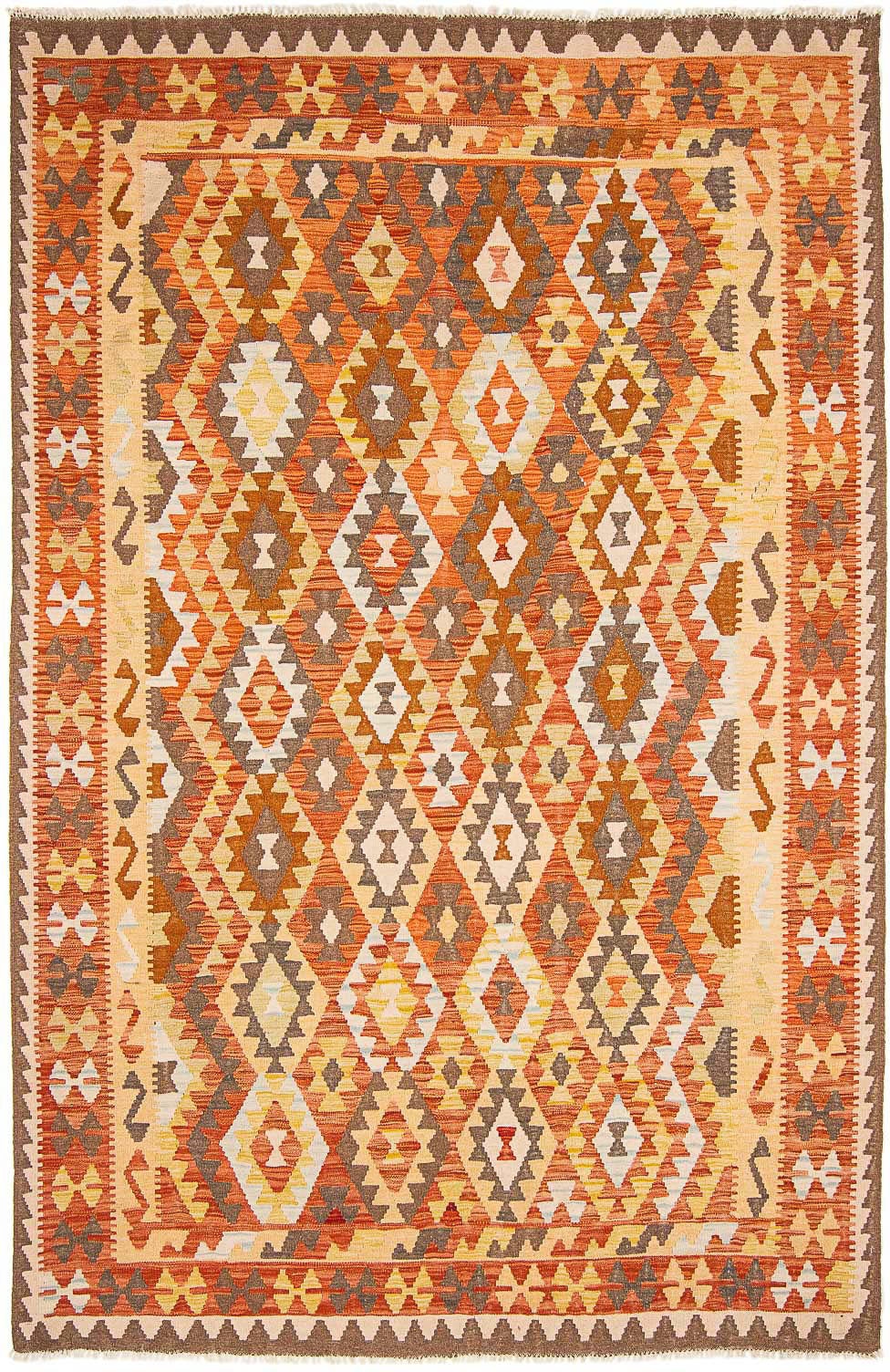 morgenland Wollteppich »Kelim Maimene Nomadisch 300 x 205 cm«, rechteckig, günstig online kaufen