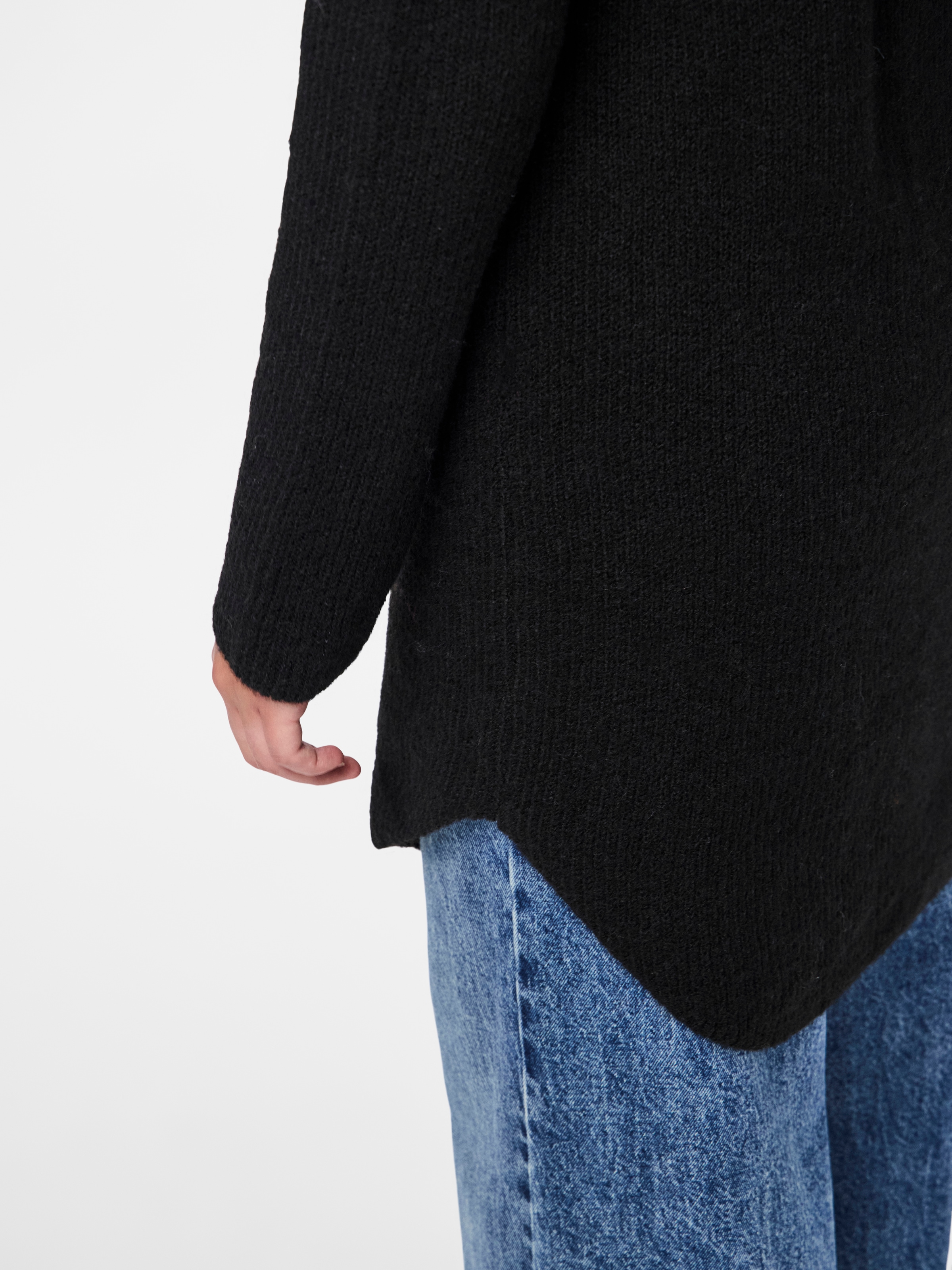 pieces Rollkragenpullover »PCELLEN LS LONG KNIT NOOS BC«