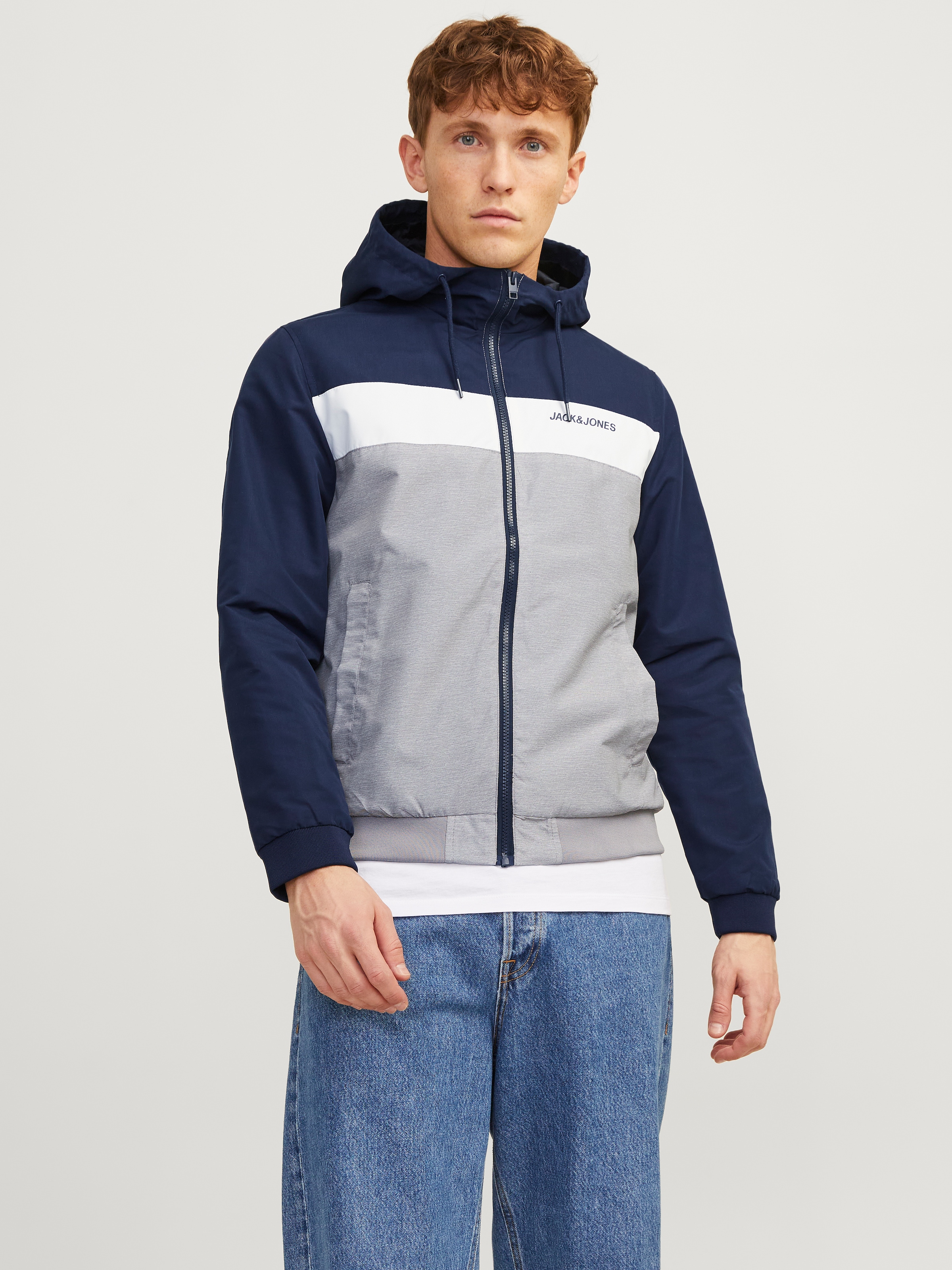 Jack & Jones Blouson »JJERUSH mit Kapuze« mit Kapuze Übergangsjacke, regular fit