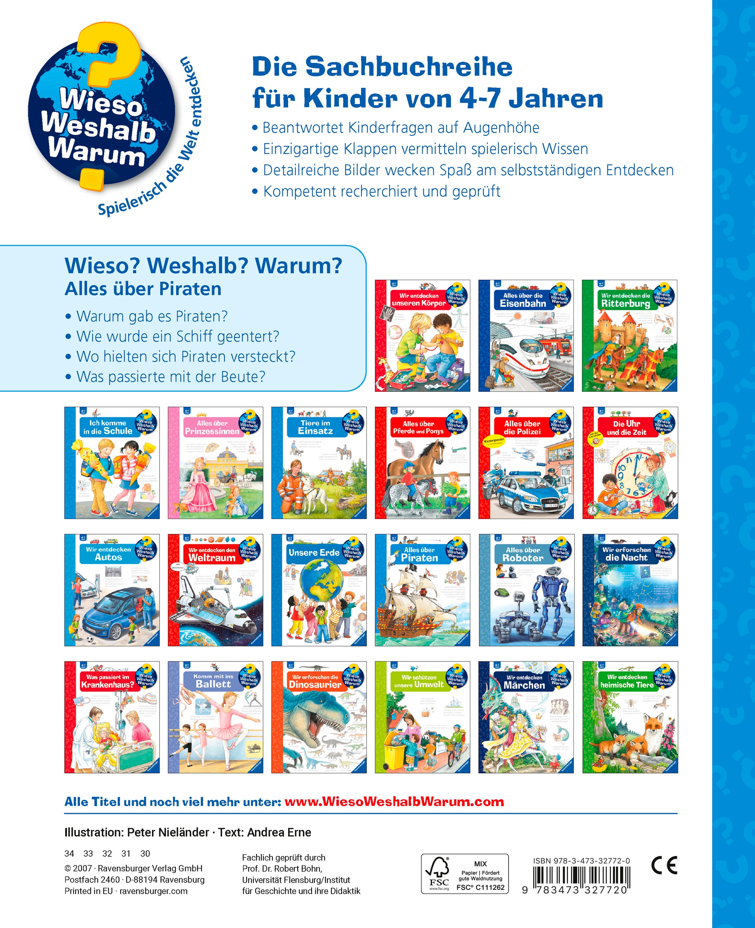 Ravensburger Buch »Wieso? Weshalb? Warum?, Band 40: Alles über Piraten«
