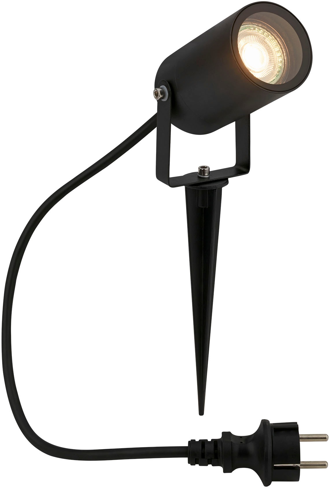 Telefunken LED Gartenstrahler, mit GU10 Leuchtmittel, Schutzart IP44 günstig online kaufen