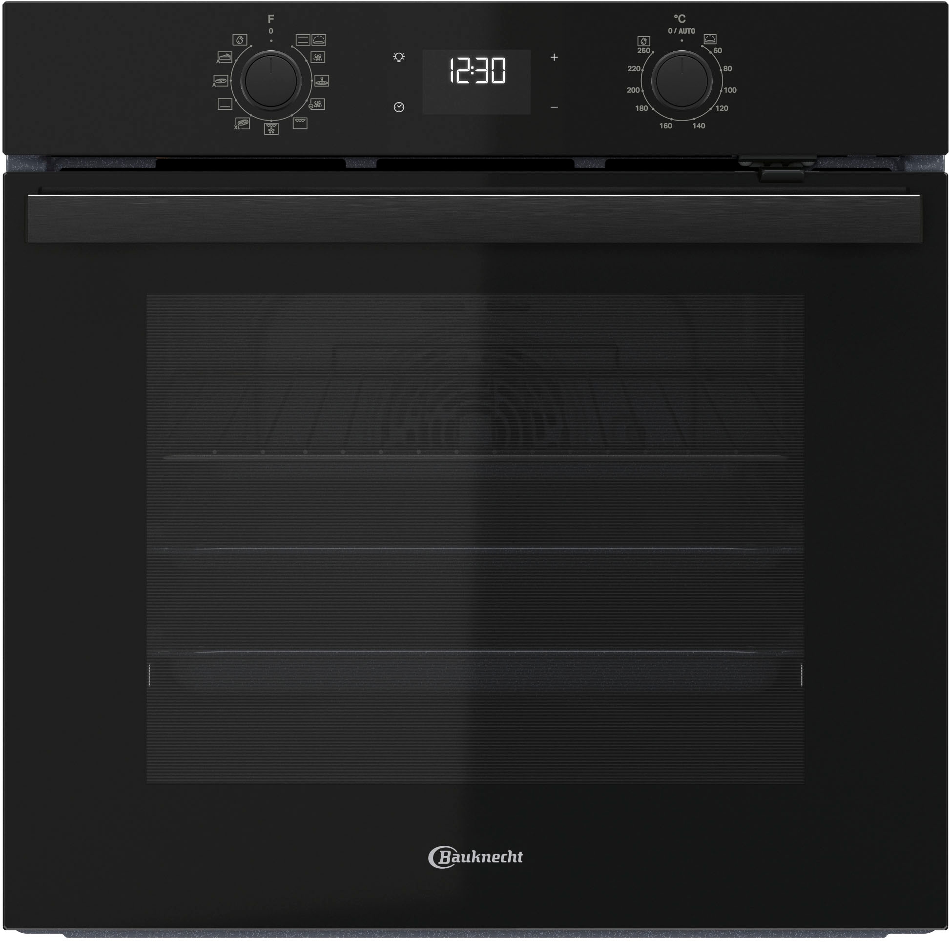BAUKNECHT Einbaubackofen »BBA285HU1K«, mit 1-fach-Teleskopauszug, Maxi Cook günstig online kaufen