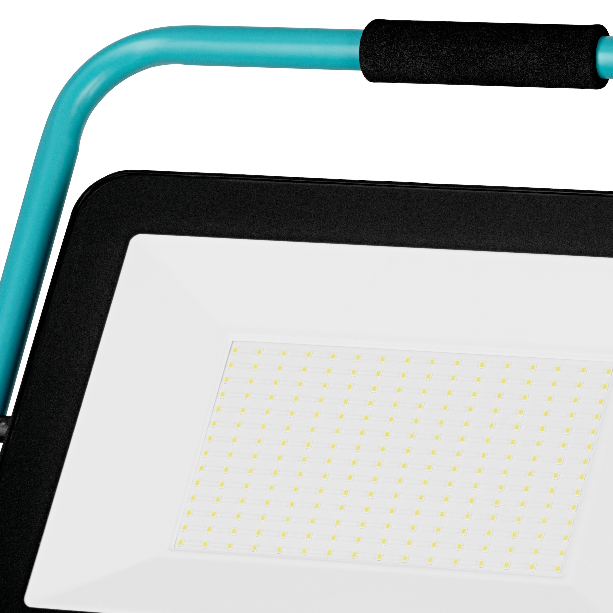 EGLO Deckenstrahler »AVELAR Strahler - Alu, Kunststoff - LED - 200W - IP65« LED-Modul 1 Stk. Neutralweiß LED Baustrahler, Arbeitsleuchte, Arbeitsscheinwerfer, L36xB22xH38 cm