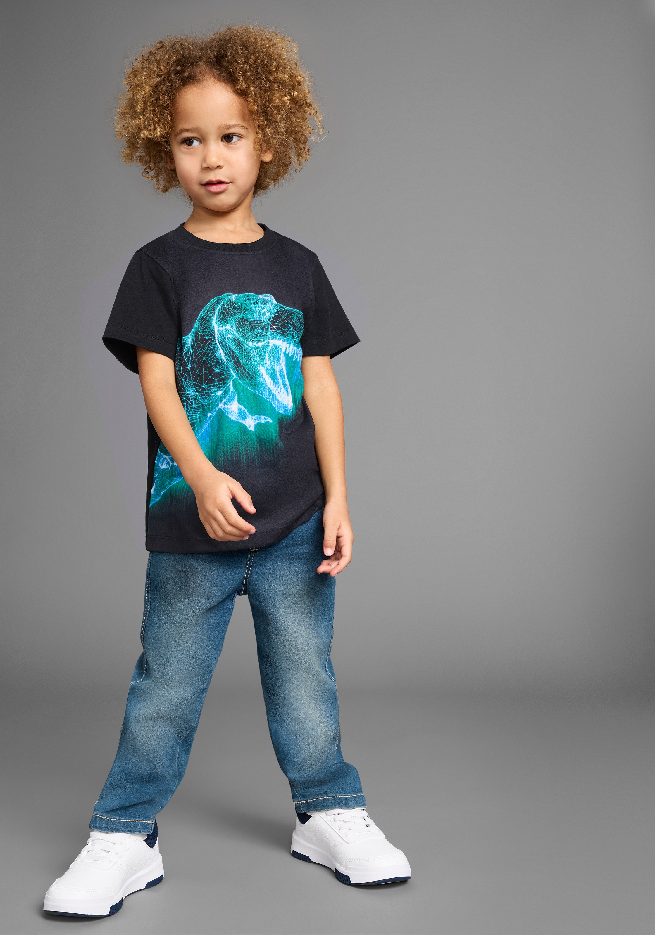 KIDSWORLD T-Shirt »BIG DINO«, T-Shirt mit coolem Dino-Print