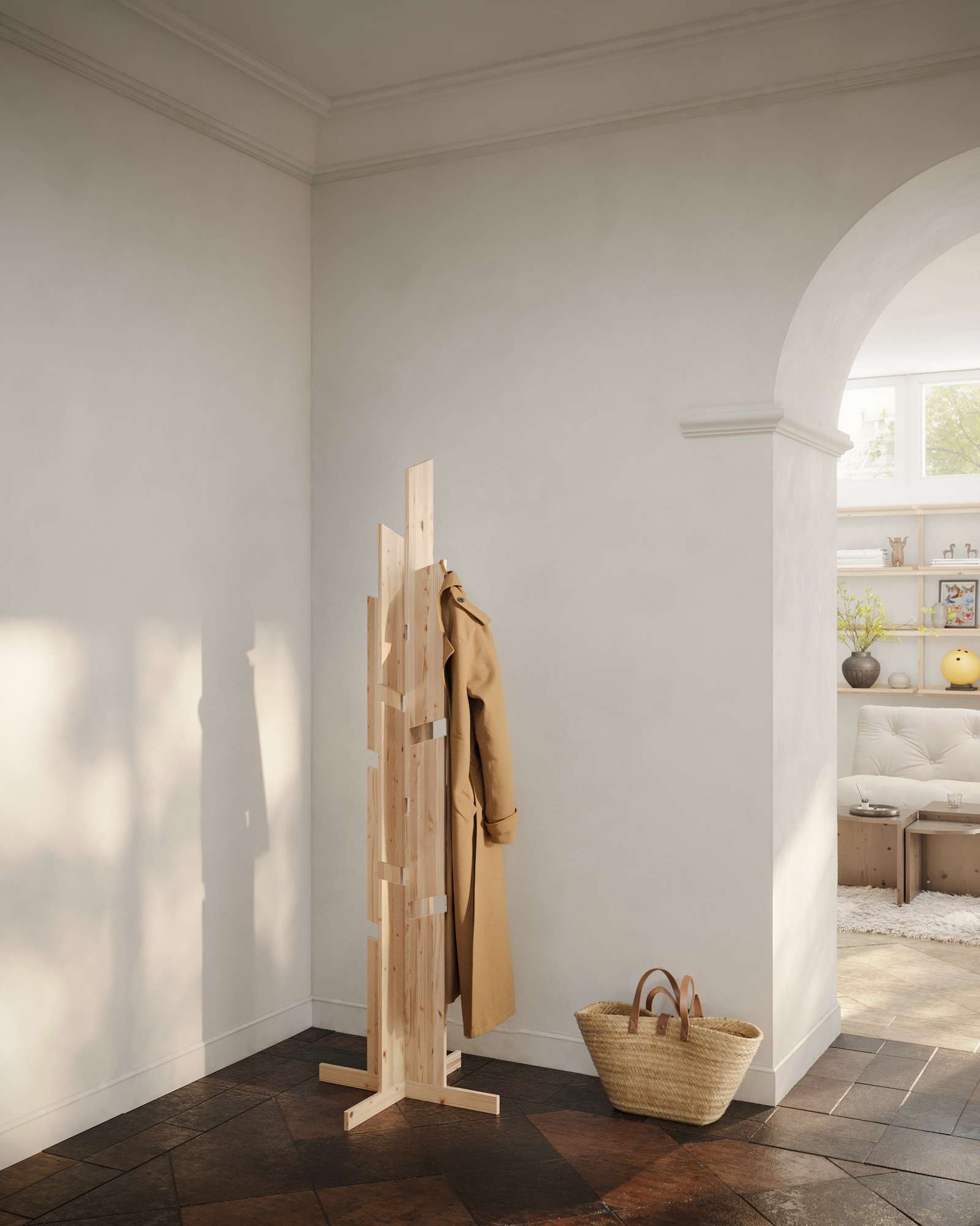 Karup Design Garderobenständer »Keeper Coat Stand, Kleiderständer mit 12 Ha günstig online kaufen