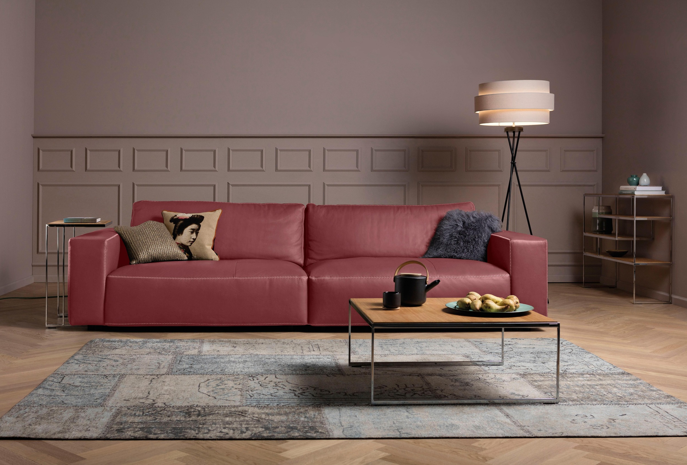Musterring Big-Sofa »LUCIA«, in vielen Qualitäten und 4 unterschiedlichen N günstig online kaufen