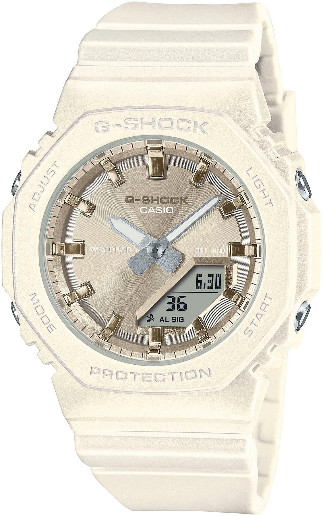 CASIO G-SHOCK Chronograph, Quarzuhr, Armbanduhr, Damenuhr, Herrenuhr, Stoppfunktion, Resinband