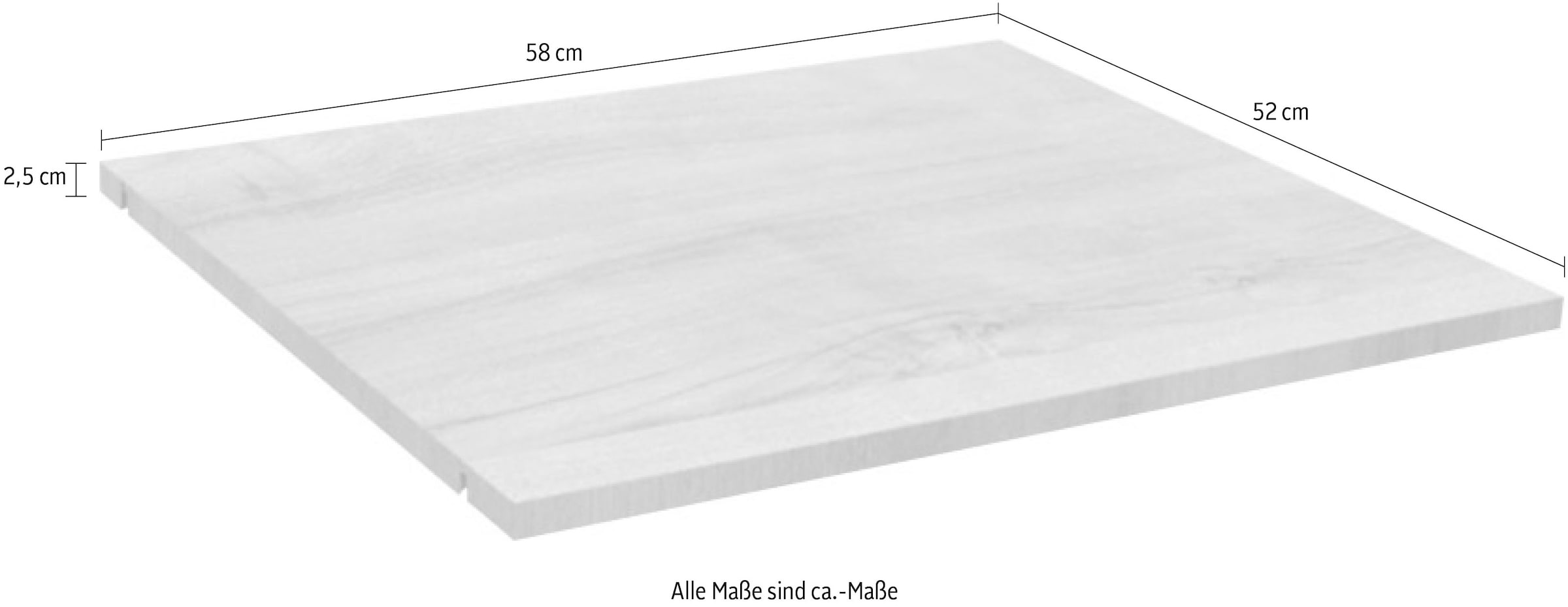 Home affaire Einlegeboden »Tara« passend zu den Schränken der Serie Tara