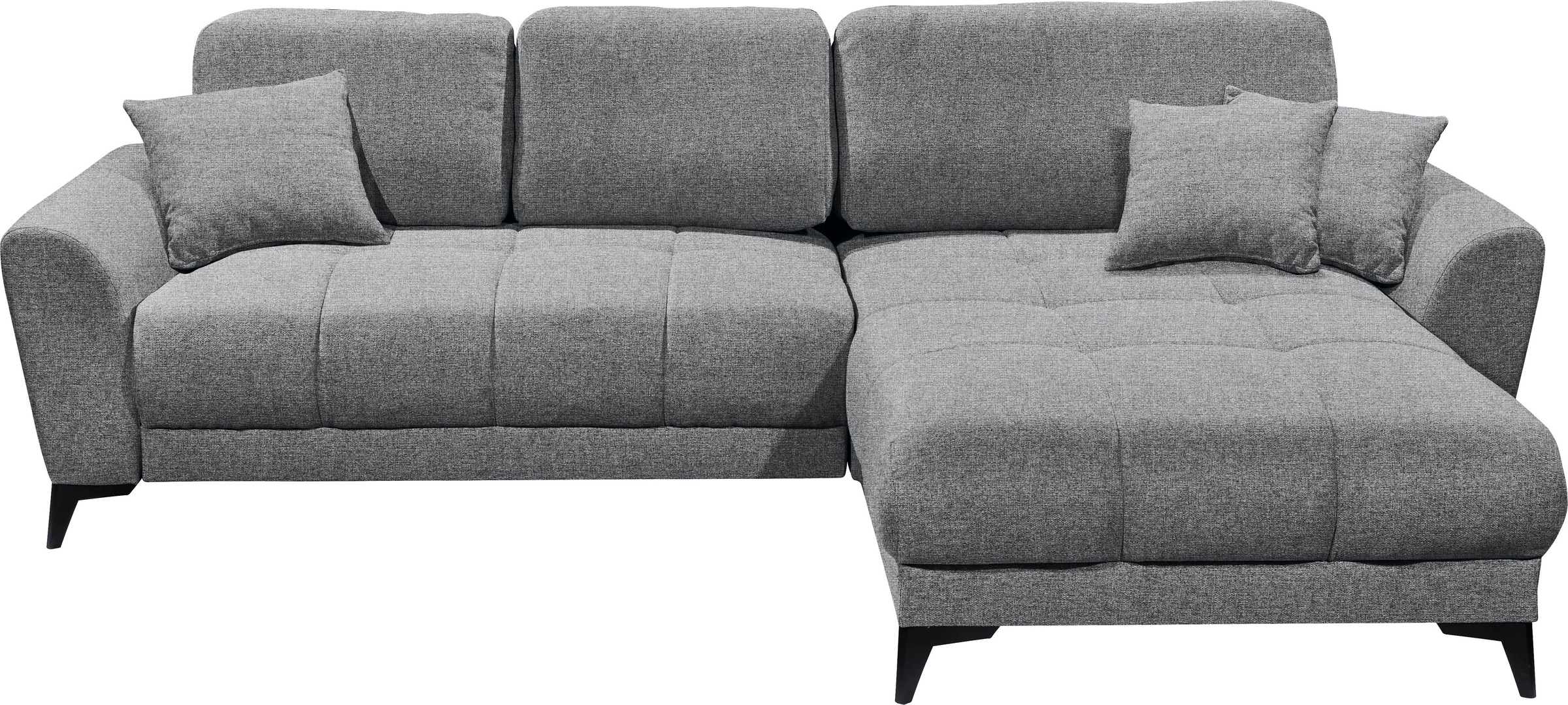 ED EXCITING DESIGN Ecksofa »Bern L-Form«, mit Bettfunktion, Bettkasten & 3 günstig online kaufen