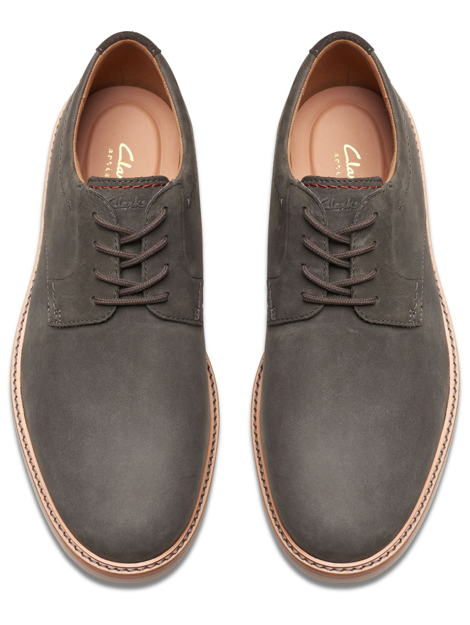 Clarks Schnürschuh »Clarks Businessschuhe Nubukleder«