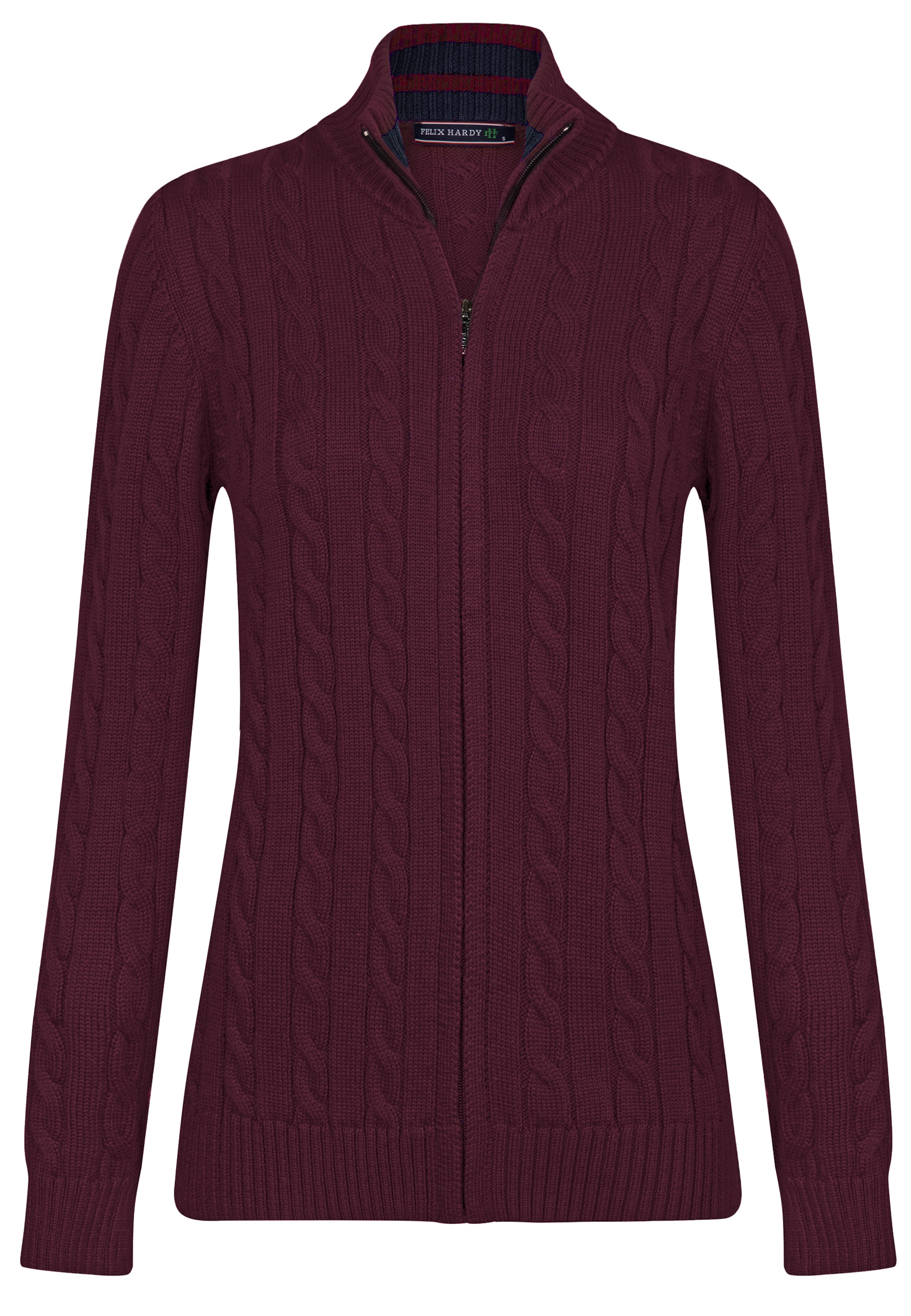 Felix Hardy Strickjacke »Strickjacke mit Zopfmuster«