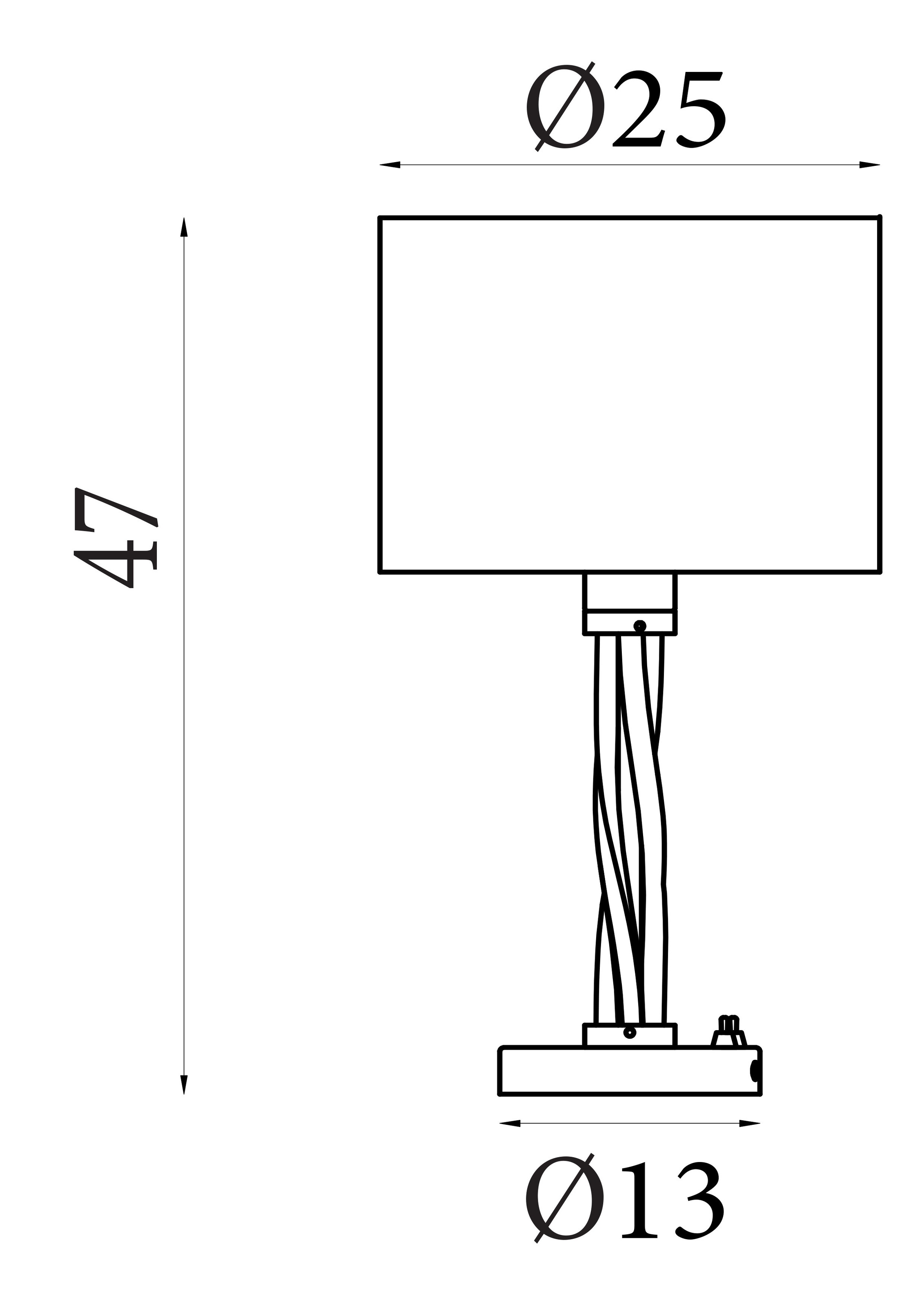 Searchlight LED Tischleuchte »Vegas LED-Tischleuchte - Satinsilber« E27 1 Stk.