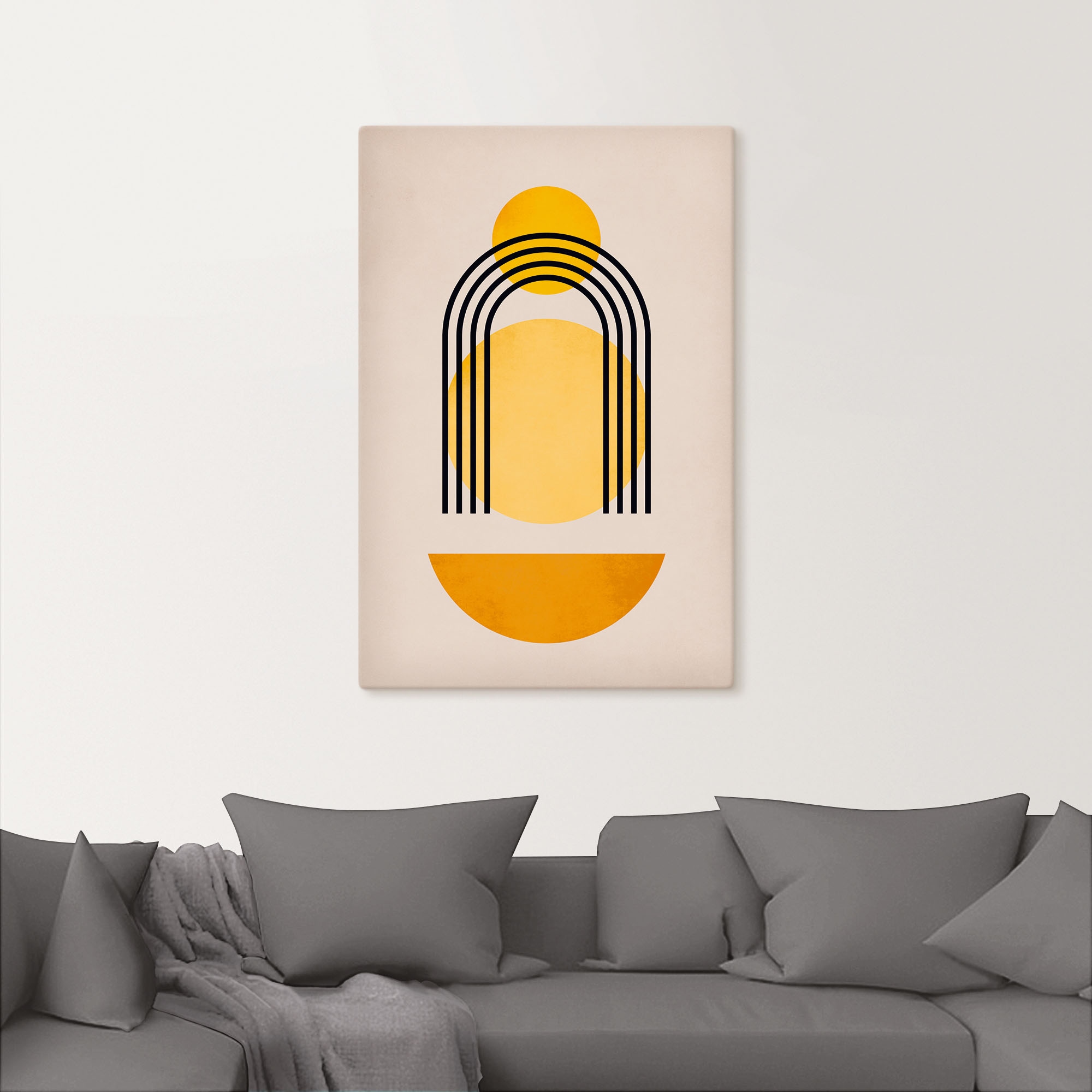 Artland Wandbild »Geometrica Nr. 5«, Muster, (1 St.), als Alubild, Leinwandbild, Poster, Wandaufkleber in verschied. Größen