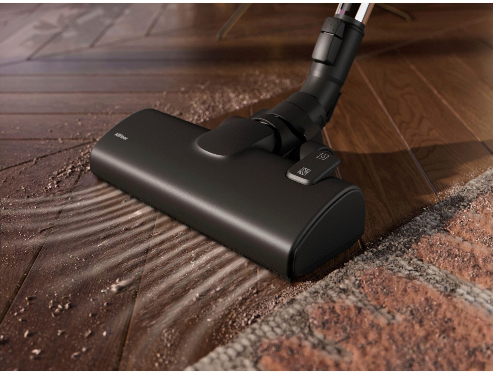 AEG Bodenstaubsauger »CLEAN 5000BEUTELLOSER STAUBSAUGER (AL51C1DRF)«, 1000 W, beutellos, hohe Saugleistung, kompakt, AllFloor-Bodendüse, waschbarer HEPA-Filter