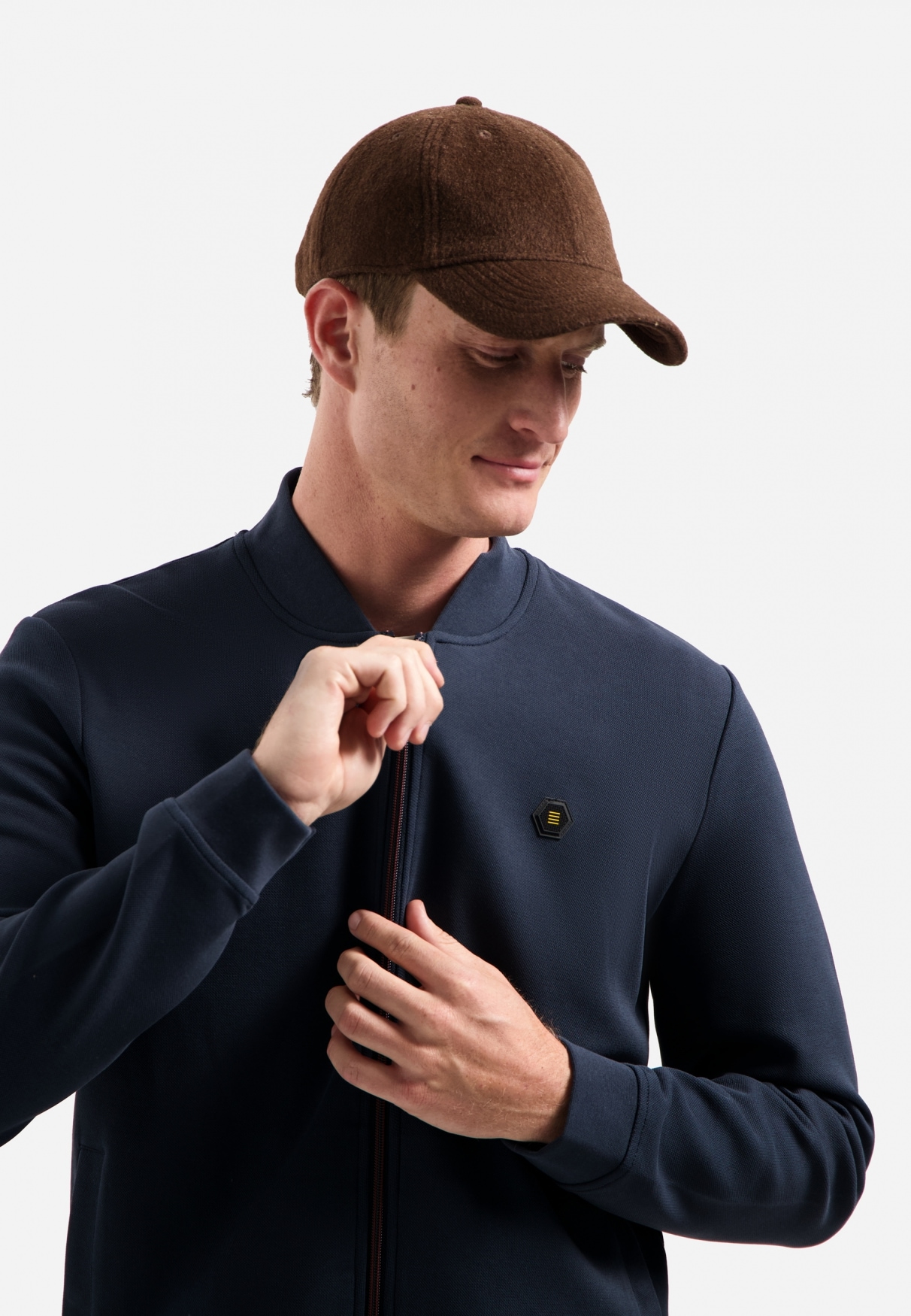NO EXCESS Sweater »No Excess Bomberweste von Timeless Basics«
