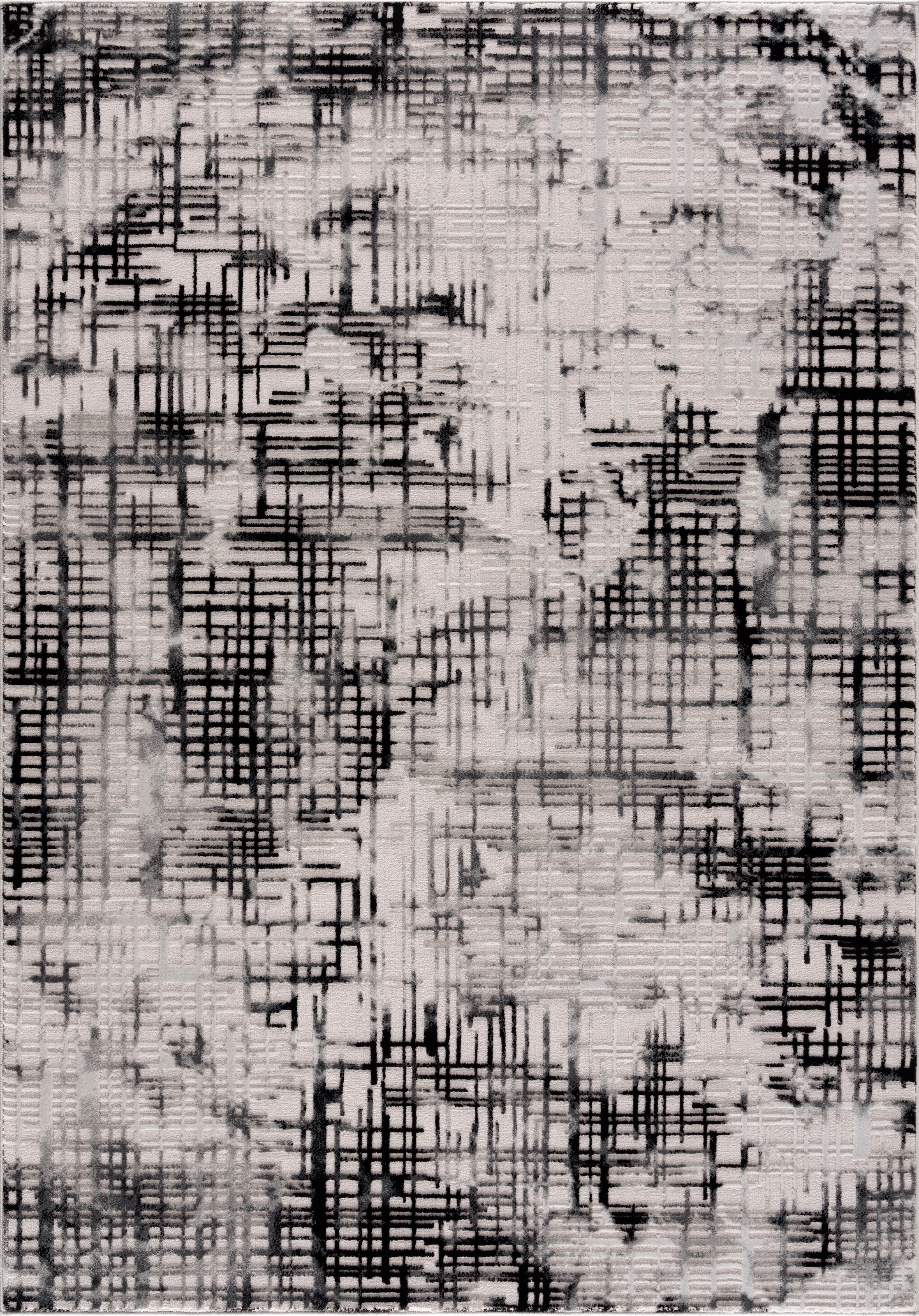 my home Teppich »Cansu« rechteckig 12 mm Höhe Vintage, dezenter Glanz, Hoch-Tief-Struktur, Schrumpf Carving-Effekt