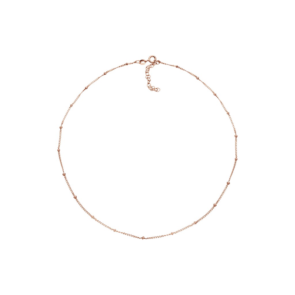 Elli Kette ohne Anhänger »Choker Kugelkette Basic Trend 925 Silber«