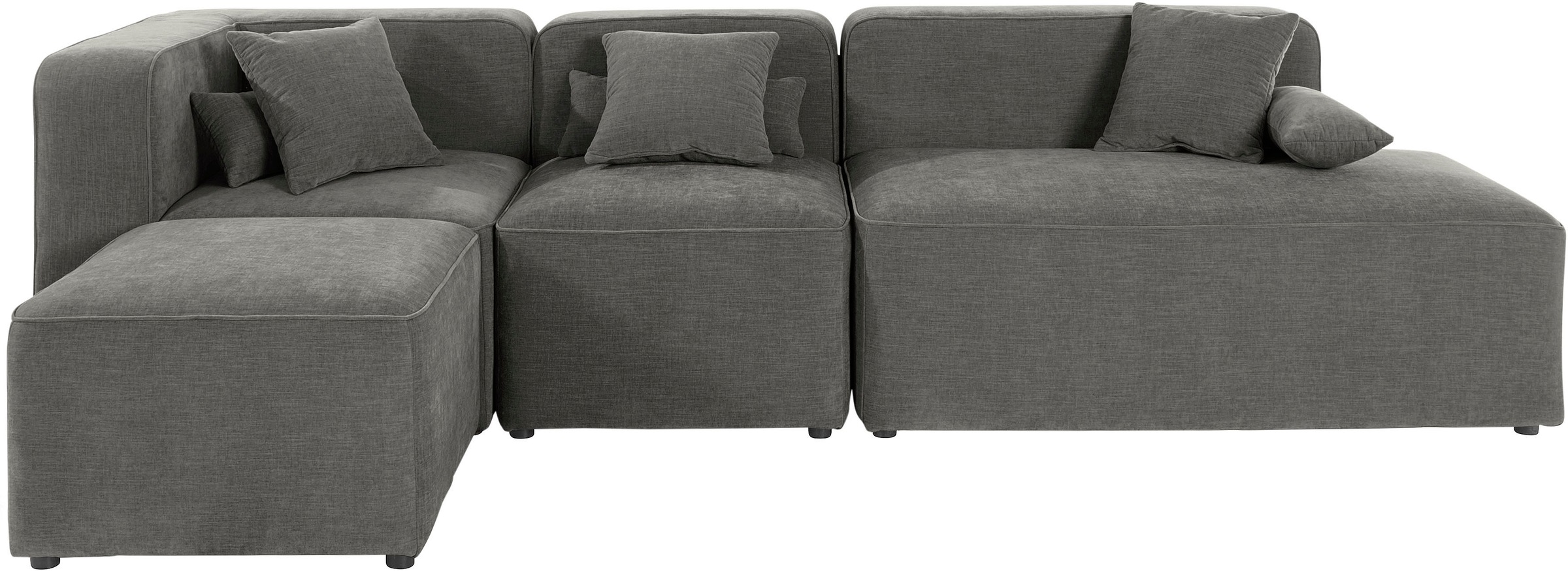 Home affaire Ecksofa »Sundstrup L-Form« Modulserie, individuelle Zusammenst günstig online kaufen