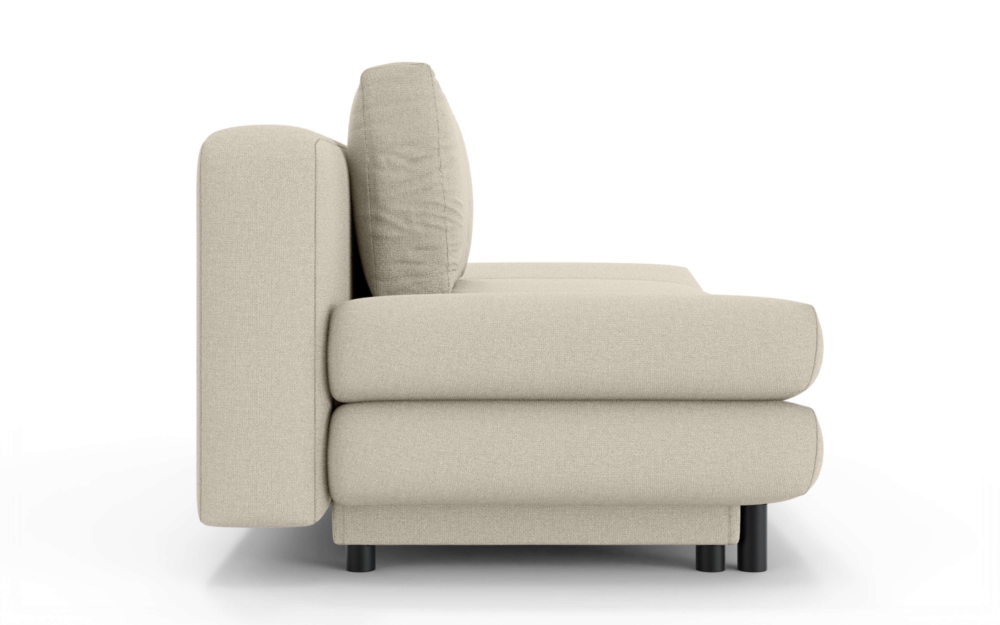 Home affaire 3-Sitzer »LENNARA Schlafsofa mit Bettkasten, Maße B/T/H: 209/96/86 cm«, Sofa mit Wellenunterfederung, hoher Sitzkomfort