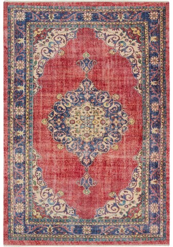 NOURISTAN Teppich »Tabriz Ladiz«, rechteckig, 7 mm Höhe, Orient Optik, Used Look,... kaufen