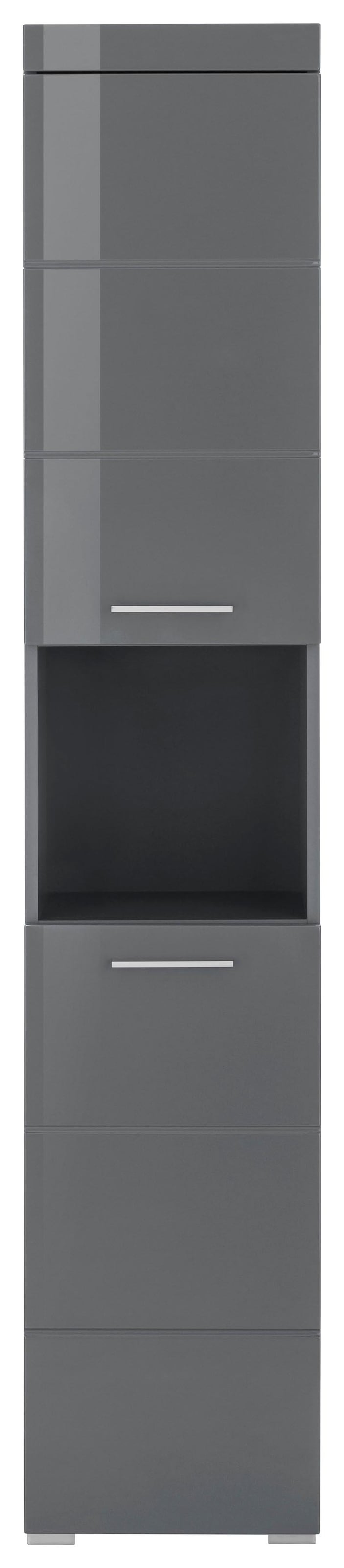 welltime Hochschrank »Avena«, Badschrank mit 2 Türen & 1 Fach - (B/T/H) 37/31/190 cm