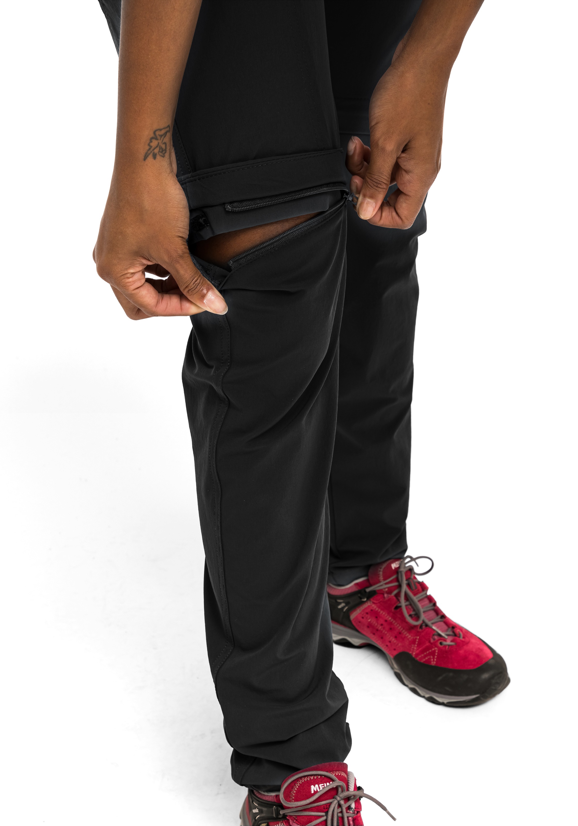 Maier Sports Funktionshose »Inara slim zip«  Damen Wanderhose, zipp-off Outdoor-Hose, 4 Taschen, Slim Fit