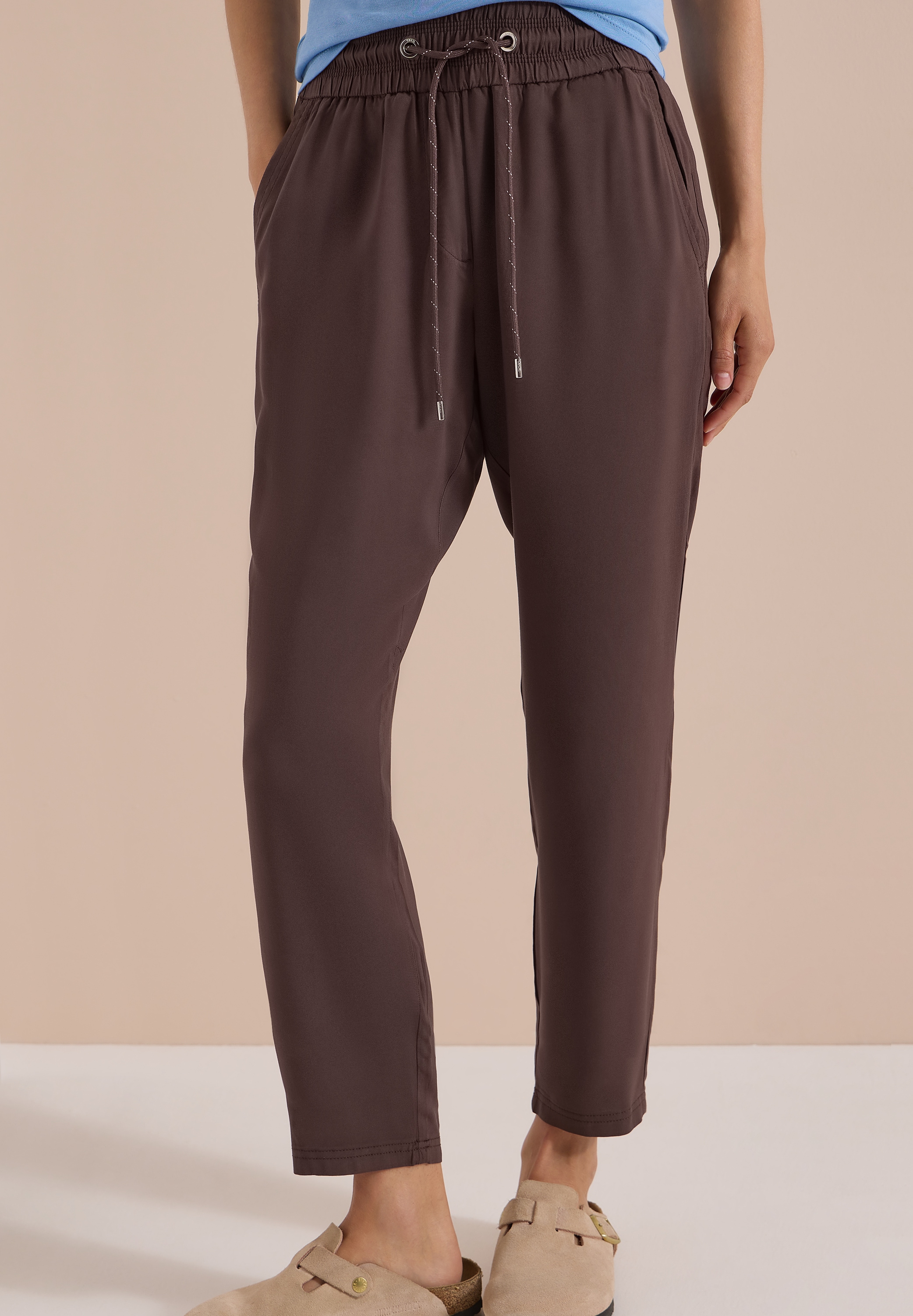 Cecil Jogger Pants »Style Chelsea«  aus Viskose, atmungsaktiv, Loose Fit, schmale Beinform