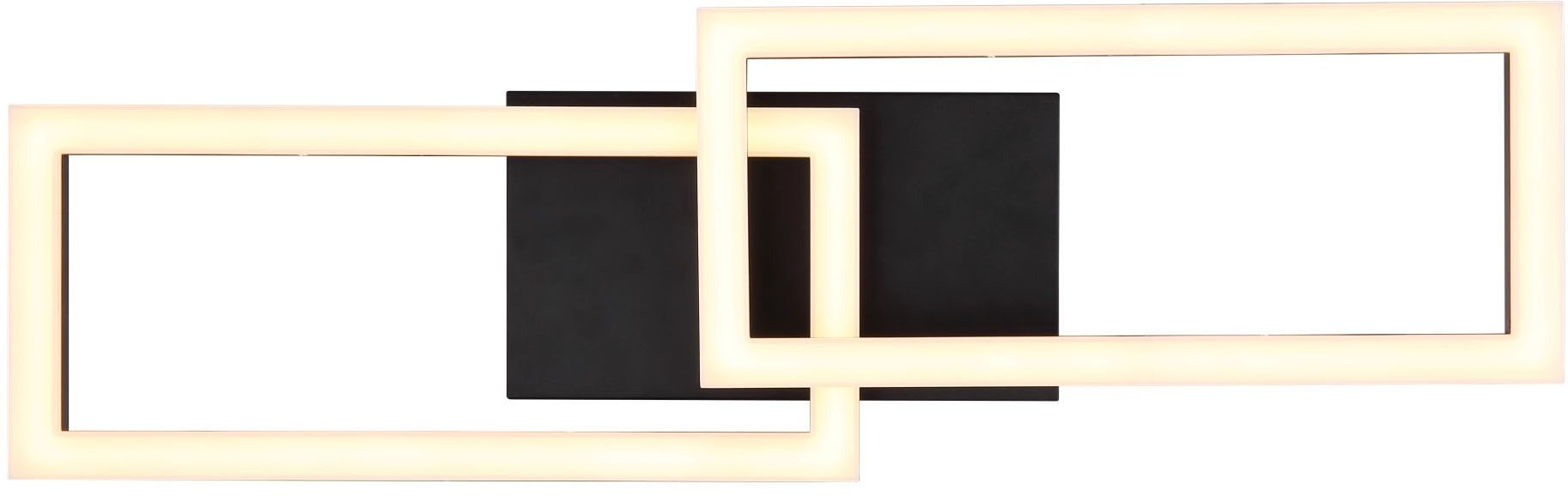 GLOBO LIGHTING LED Deckenleuchte »SAPENA« LED-Modul 1 Stk. Warmweiß Deckenl günstig online kaufen