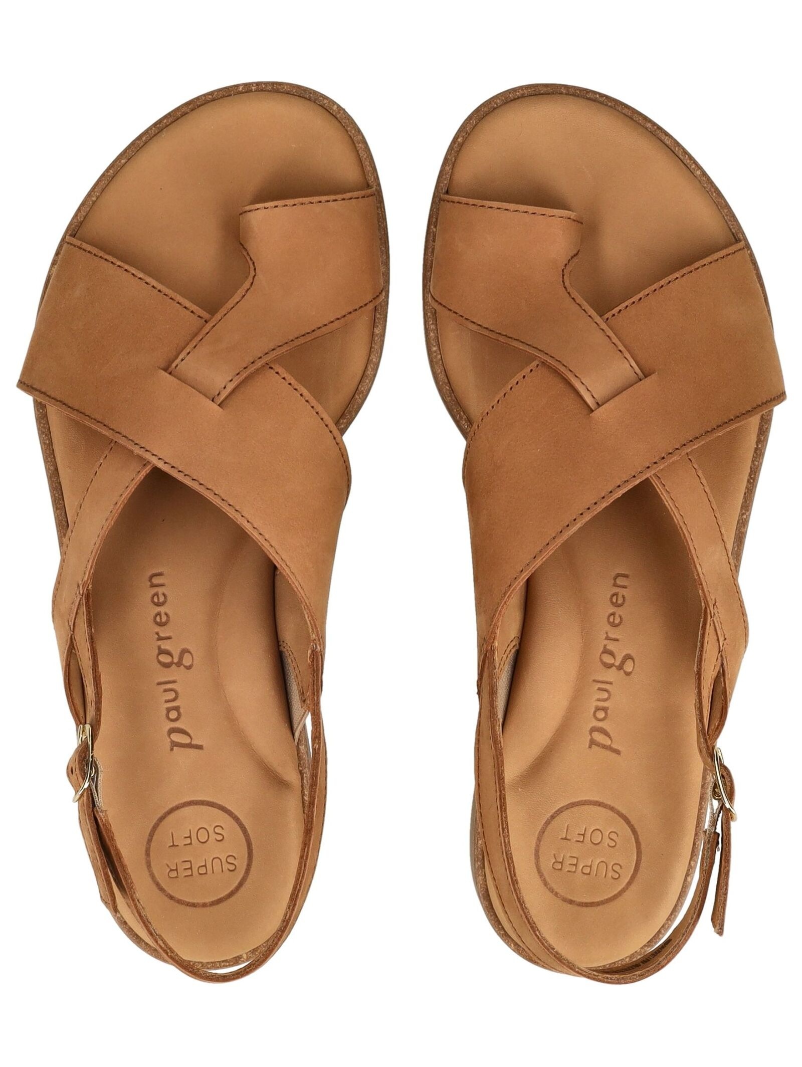 Paul Green Riemchensandale »Paul Green Sandalen Nubukleder«