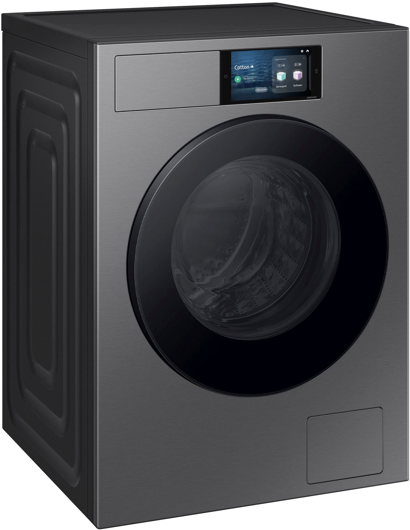 Samsung Waschmaschine »WF90F09C4S«, 9 kg, 1400 U/min, AI Wash mit automatischer Waschmitteldosierung