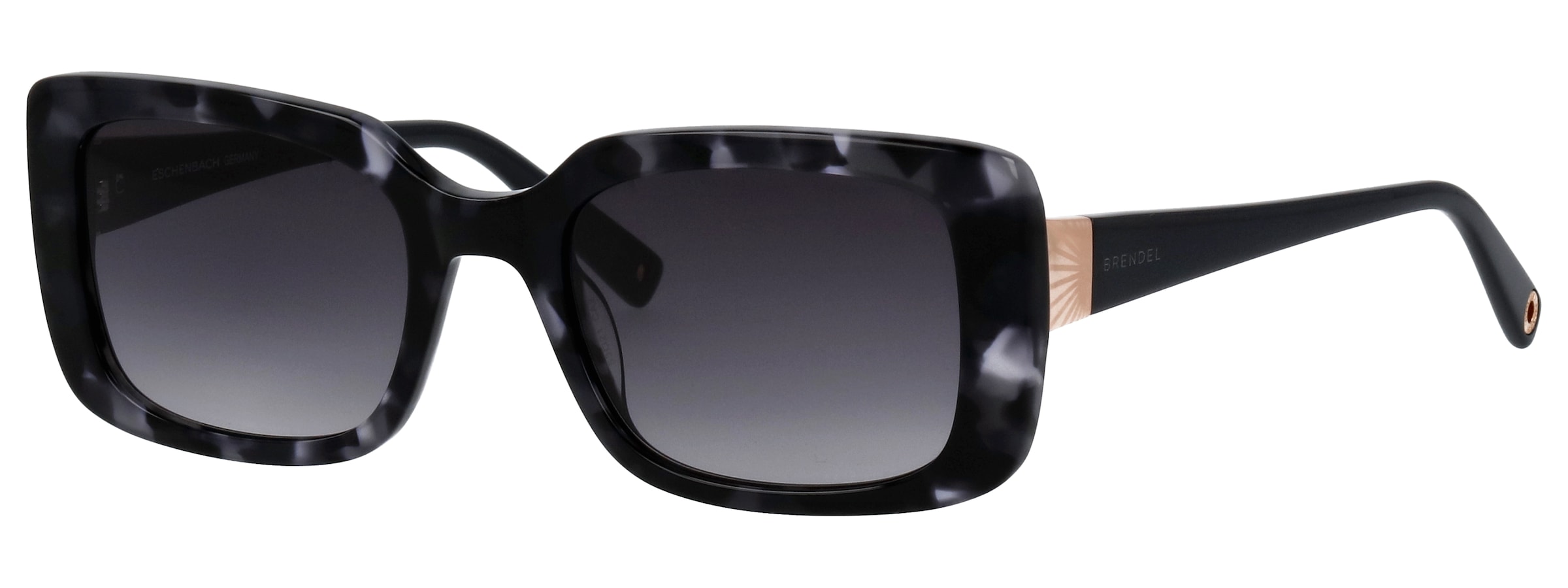 BRENDEL eyewear Sonnenbrille »Modell 906210« Form Karree/Eckig, Logoschriftzug auf Bügel, Kunststofffassung