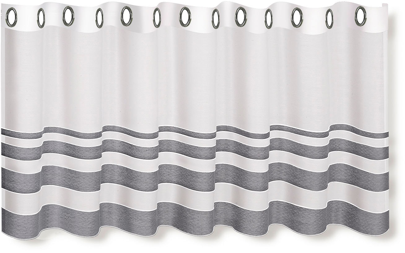 Gerster Scheibengardine »Eskil« Ösen 1 Stk. tlg. HxB: 50x140, mit modernem günstig online kaufen