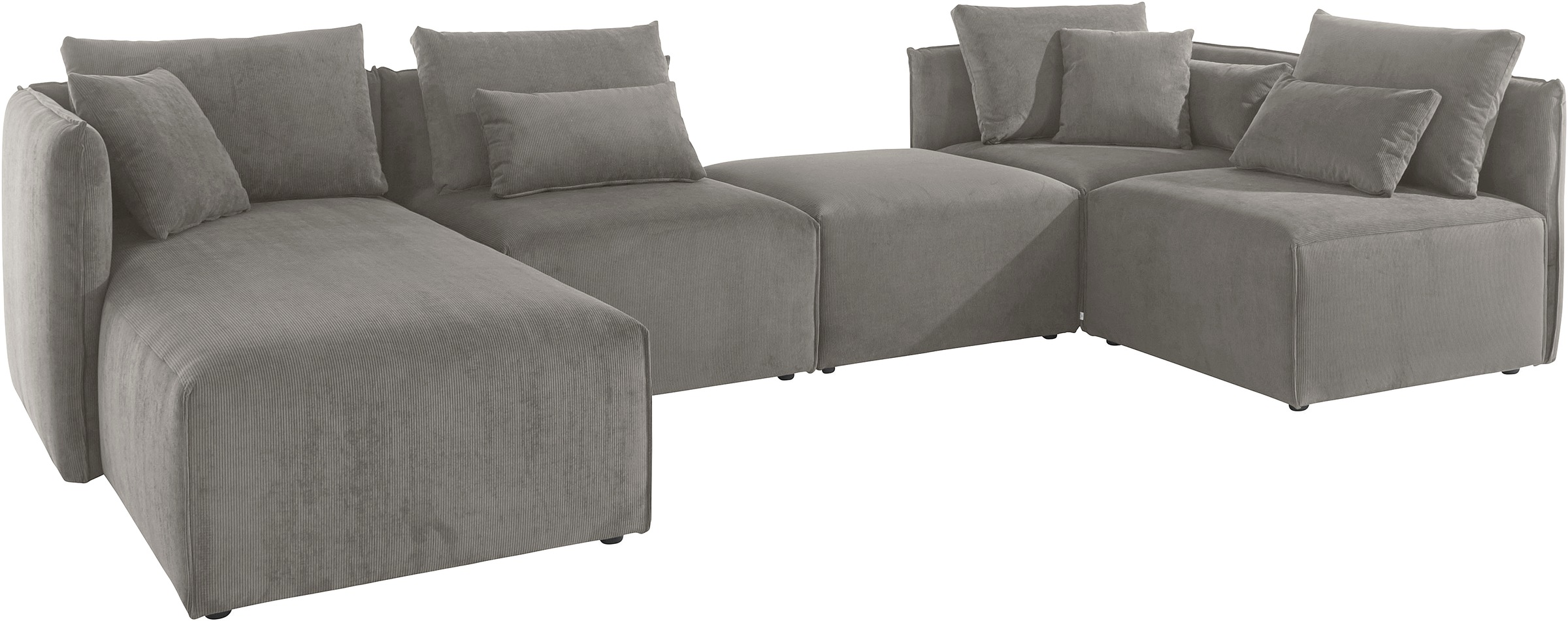 OTTO home Wohnlandschaft »Nöre U-Form« 5 Teile, in vielen Bezugsqualitäten günstig online kaufen