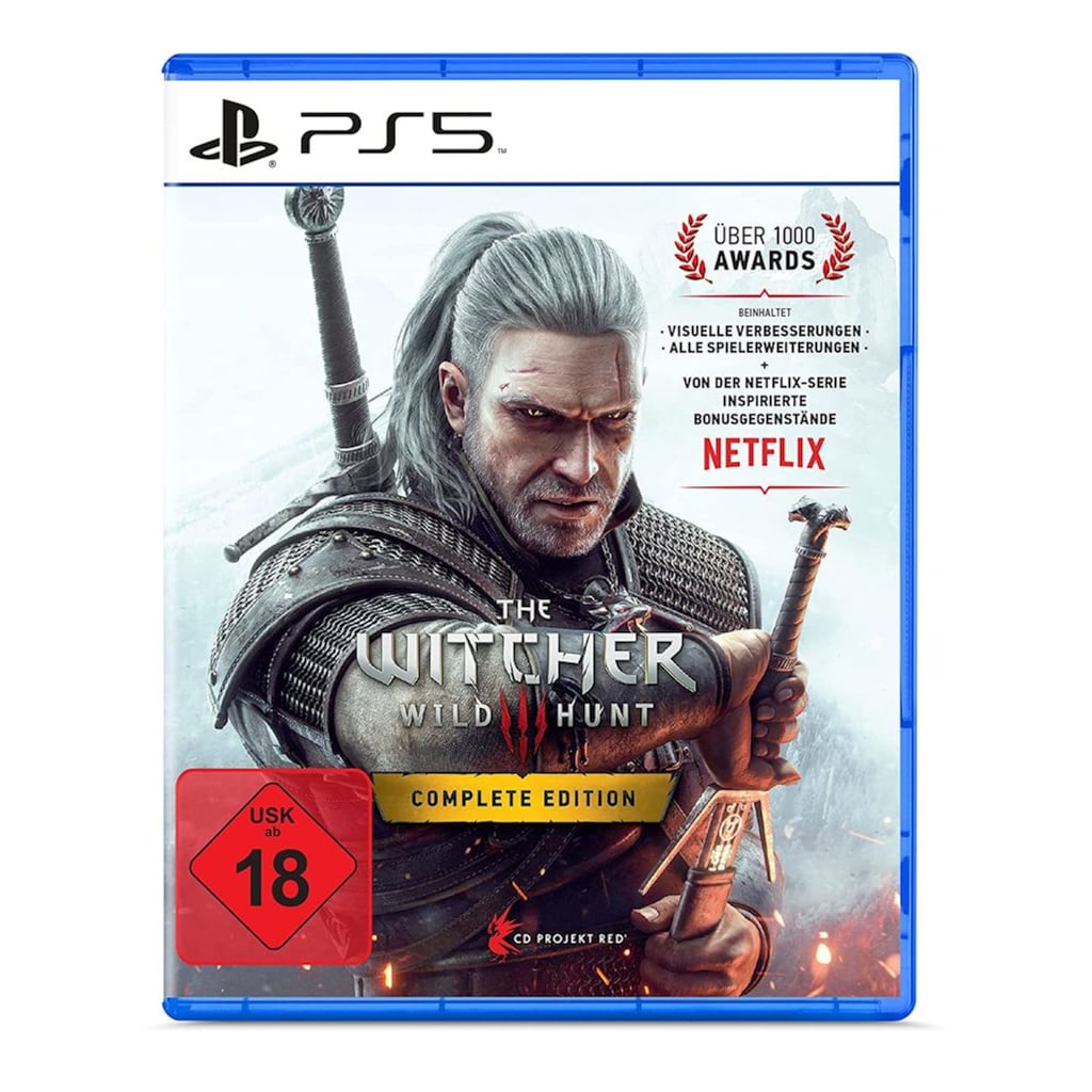CD PROJEKT RED® Spielesoftware »The Witcher 3: Complete Edition«, PlayStation 5