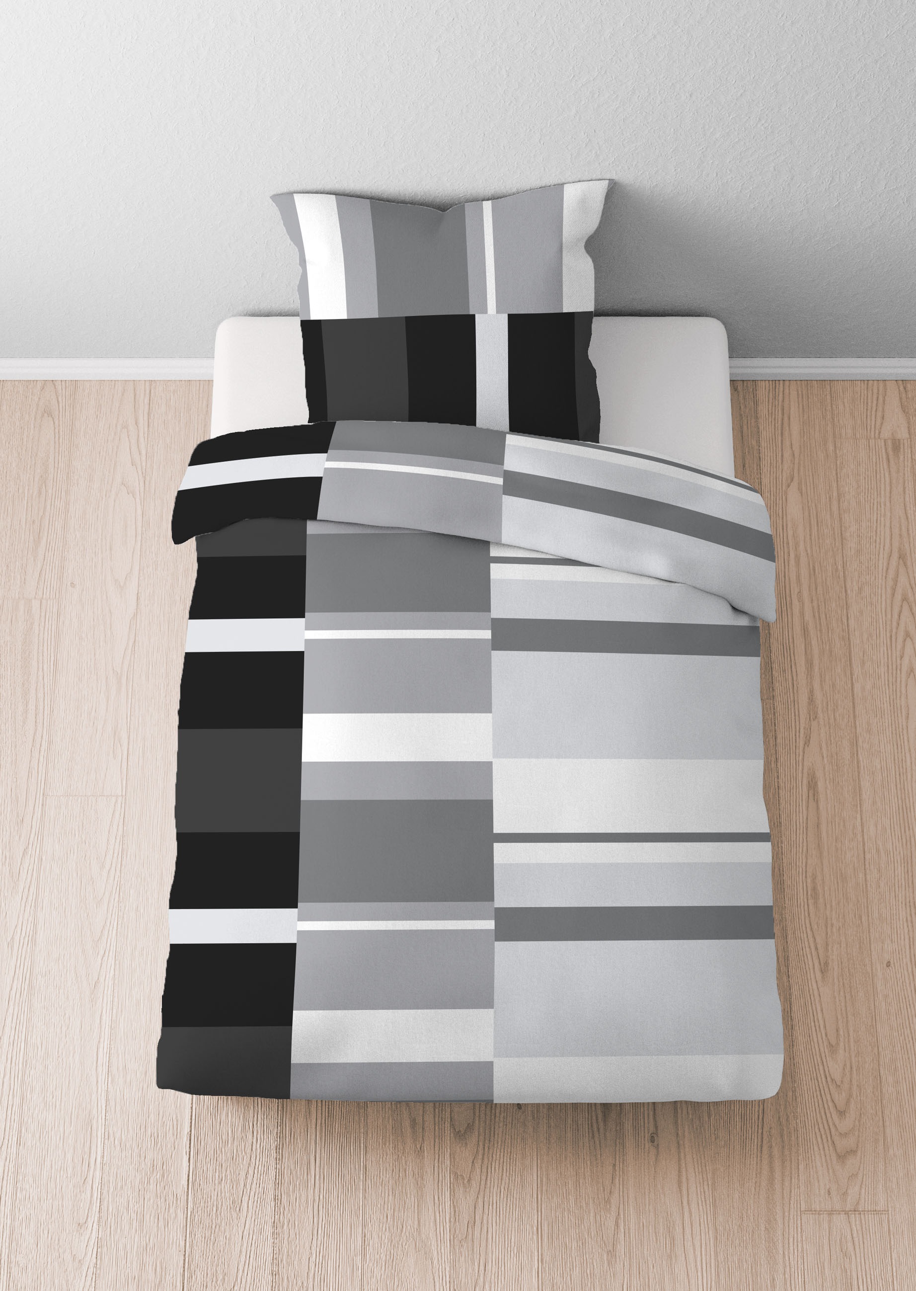 Castell - Markenbettwäsche Bettwäsche »0460125« 2 Stk. tlg. Polycotton, hau günstig online kaufen