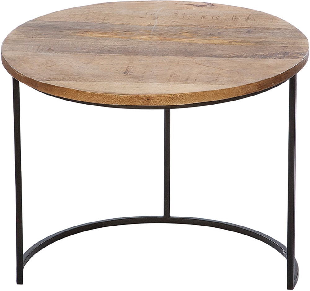 GILDE Beistelltisch »2er Set Beistelltisch rund Camara« 2 Stk. tlg. Wohnzimmertisch, Beistellmöbel, Couchtisch, Dekotisch, Tischplatte