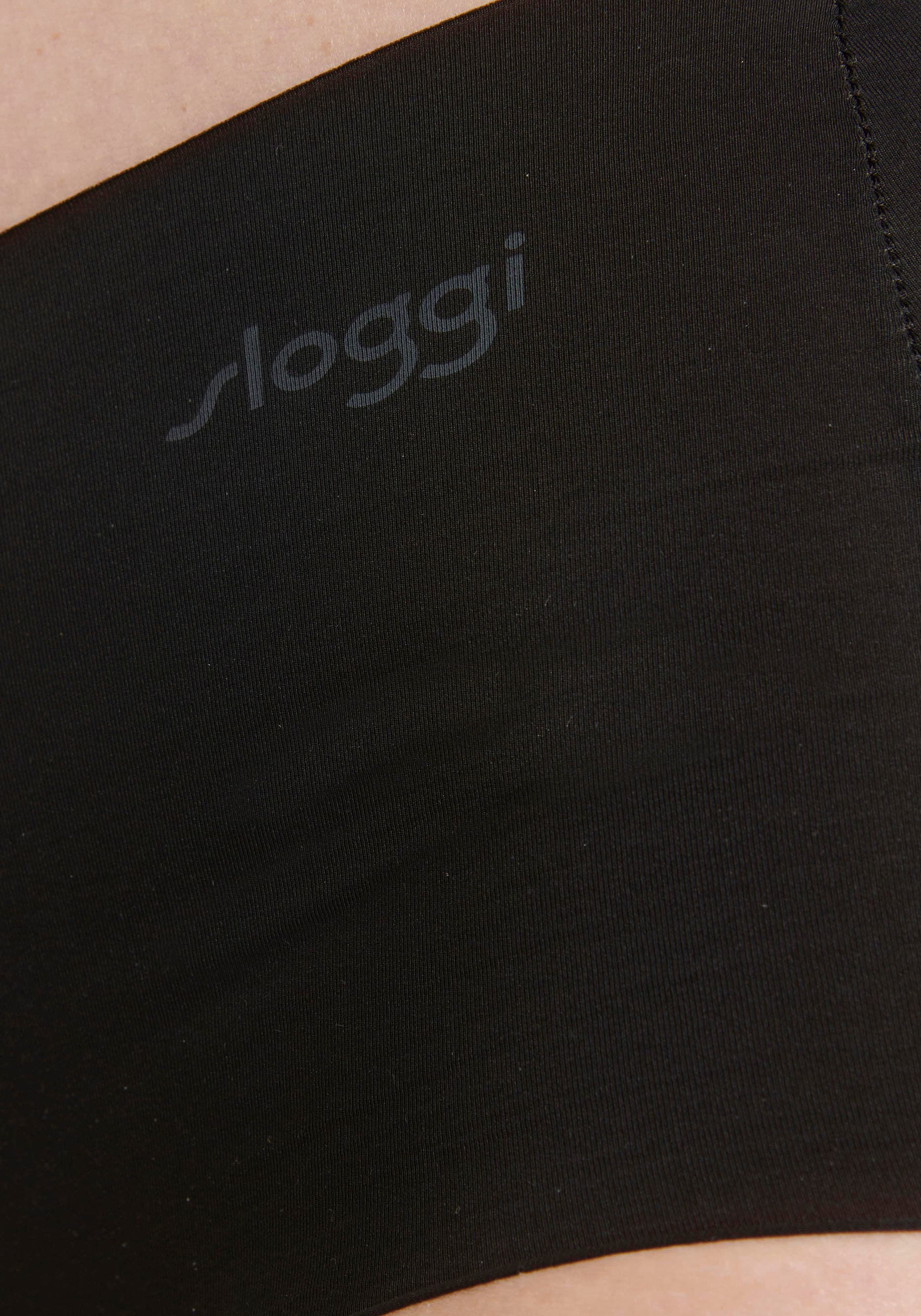 sloggi Slip »ZERO Microfibre 2.0 Short 2P«, (2er Pack), nahtlos und unsichtbar