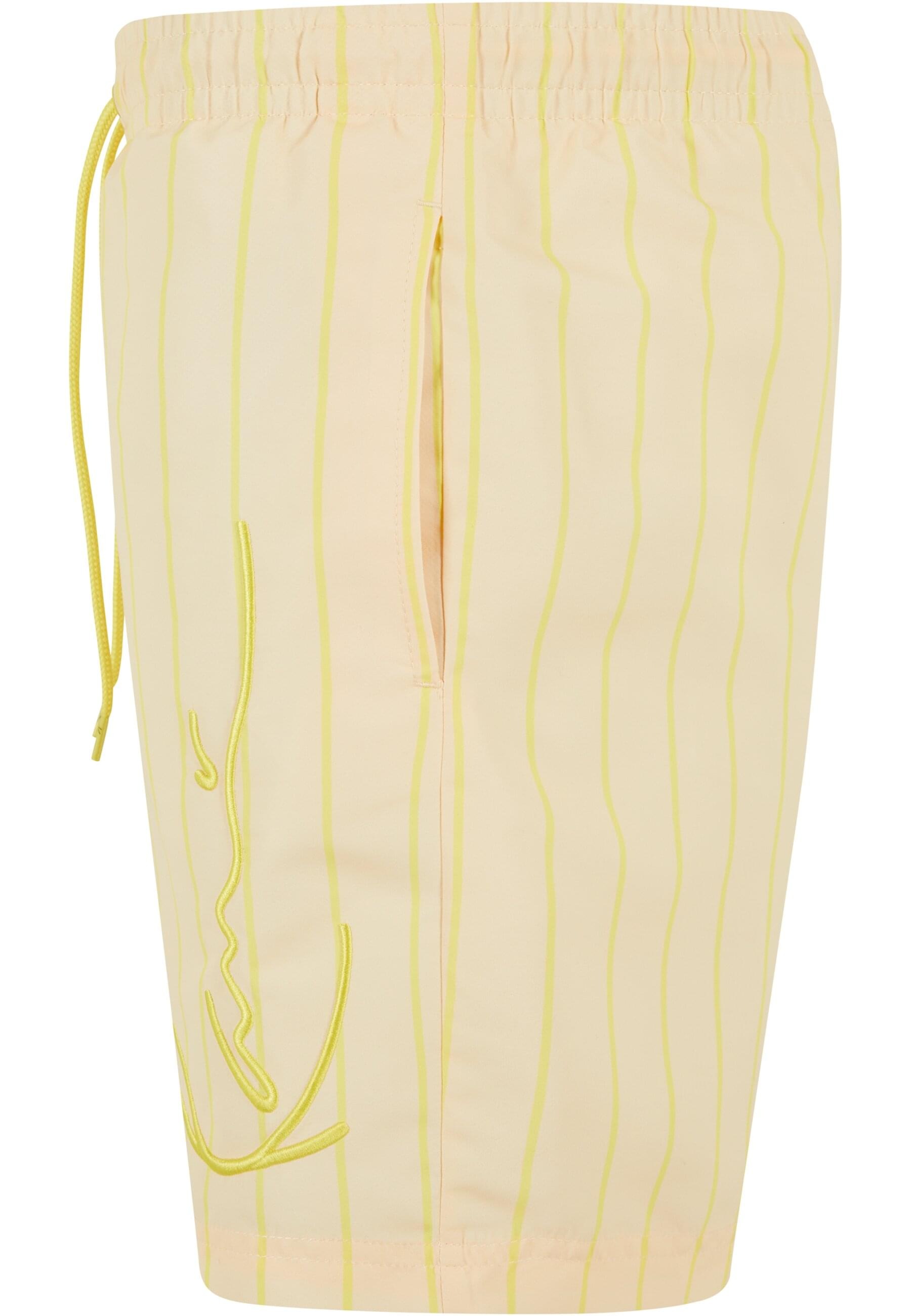 Karl Kani Badeshorts »Karl Kani Herren KM241-054-1 Signature Pinstripe Swim Shorts«