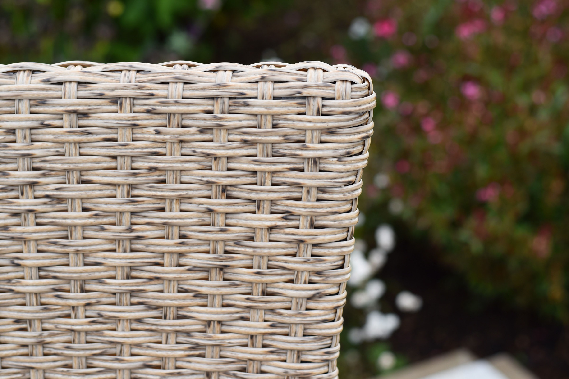 Merxx Teramo Gartensessel Stapelbar 2er-Set Polyrattan günstig online kaufen