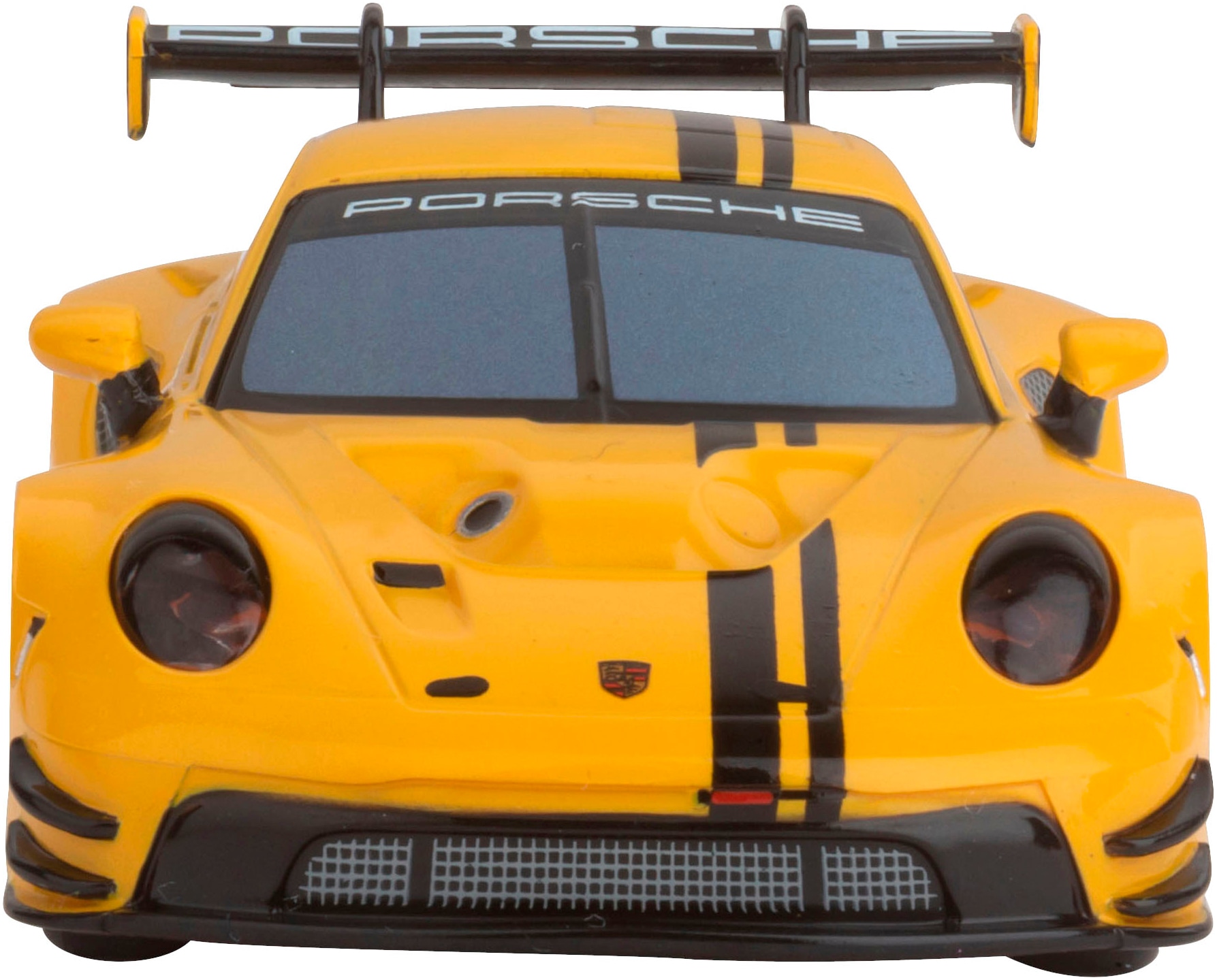 Carrera® Rennbahn-Auto »Carrera Hybrid, Porsche 911 GT3 R, Speed Yellow«