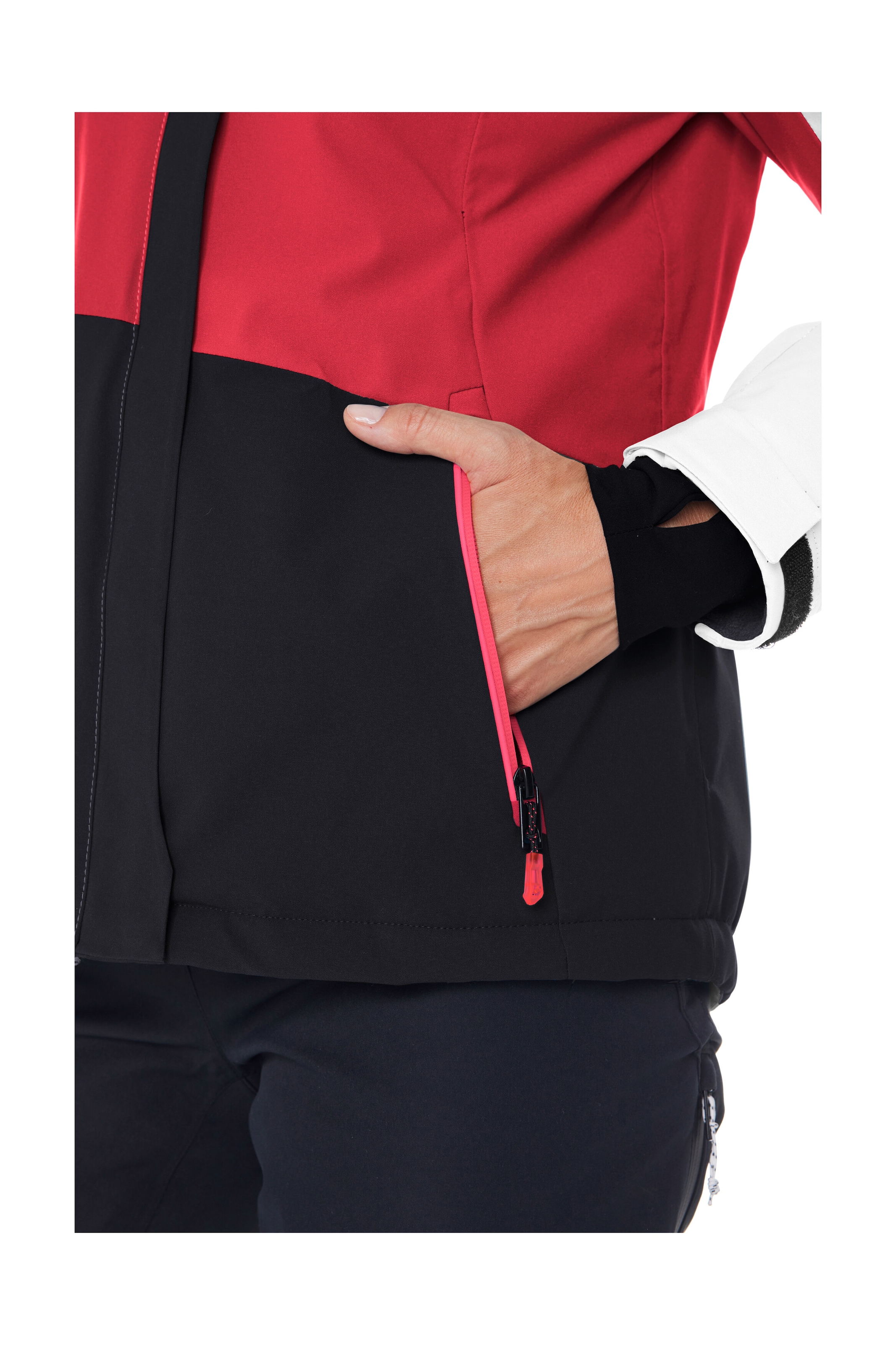 Killtec Skijacke »KSW 67 WMN SKI JCKT« Damen Skijacke: wasserdicht, atmungsaktiv, abnehmbare Kapuze