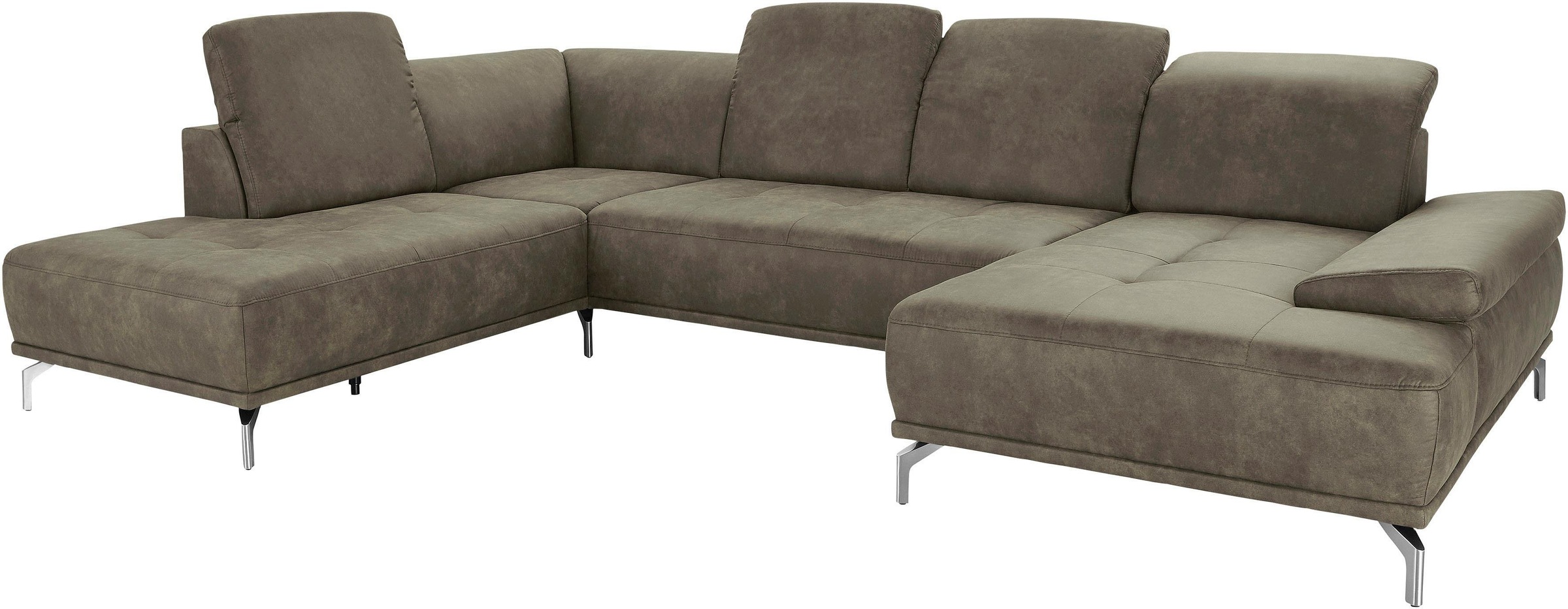 Home affaire Wohnlandschaft »Caluna« Inkl.Sitztiefenverstellung, wahlweise günstig online kaufen