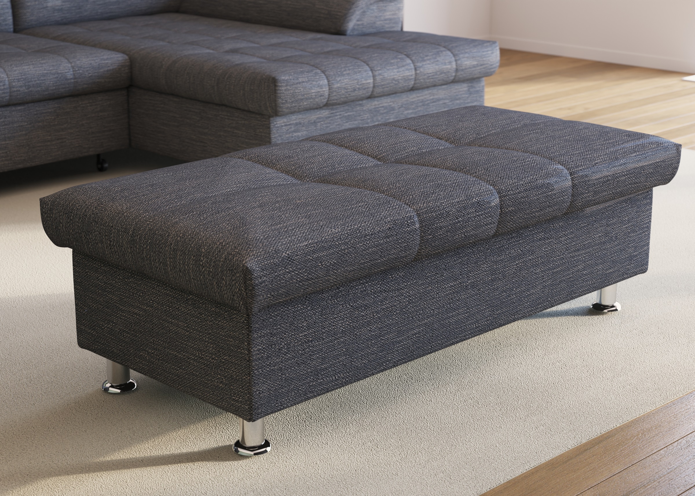 DOMO collection Hocker »Franzi«, inklusive Stauraum günstig online kaufen