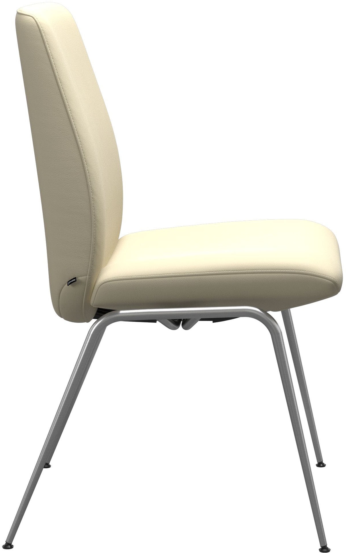 Stressless® Polsterstuhl »Laurel«, Leder PALOMA, Low Back, Größe L, mit Beinen aus Stahl in Schwarz matt