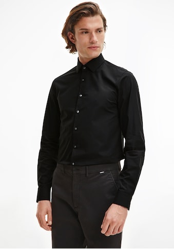 Businesshemd »POPLIN STRETCH SLIM SHIRT«