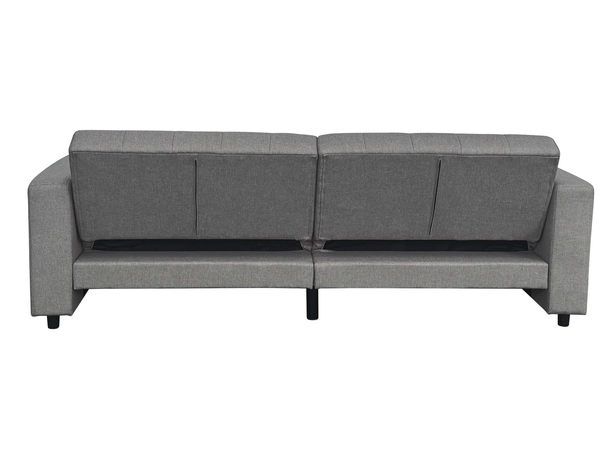 Dorel Home 3-Sitzer »Allie II Schlafsofa 225 cm«, Bett-Funktion (108/190cm), Rückenlehne 2-teilig, mit Steppung