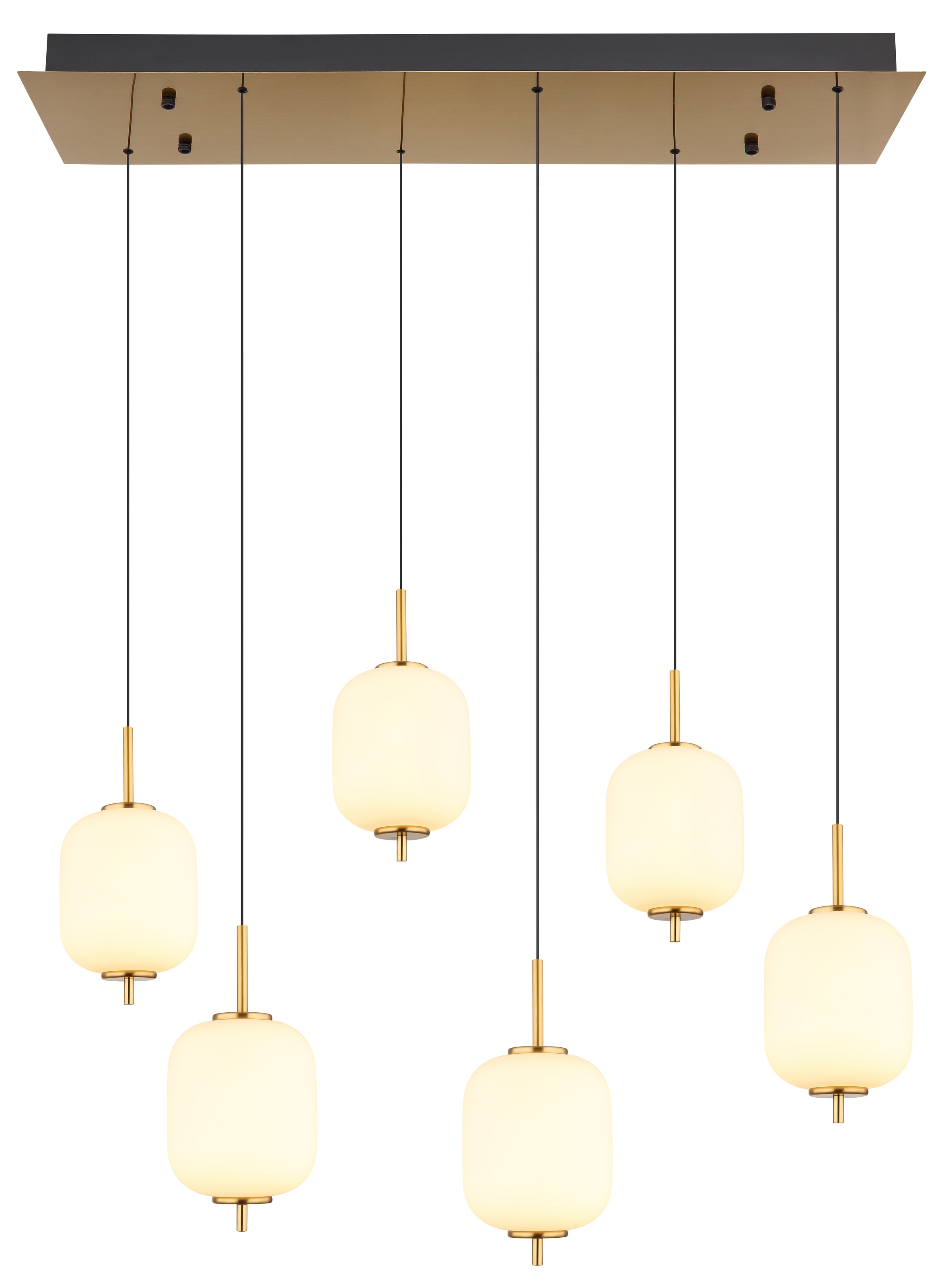 GLOBO LIGHTING LED Pendelleuchte »EWALD«, Leuchtmittel LED-Modul   LED fest günstig online kaufen