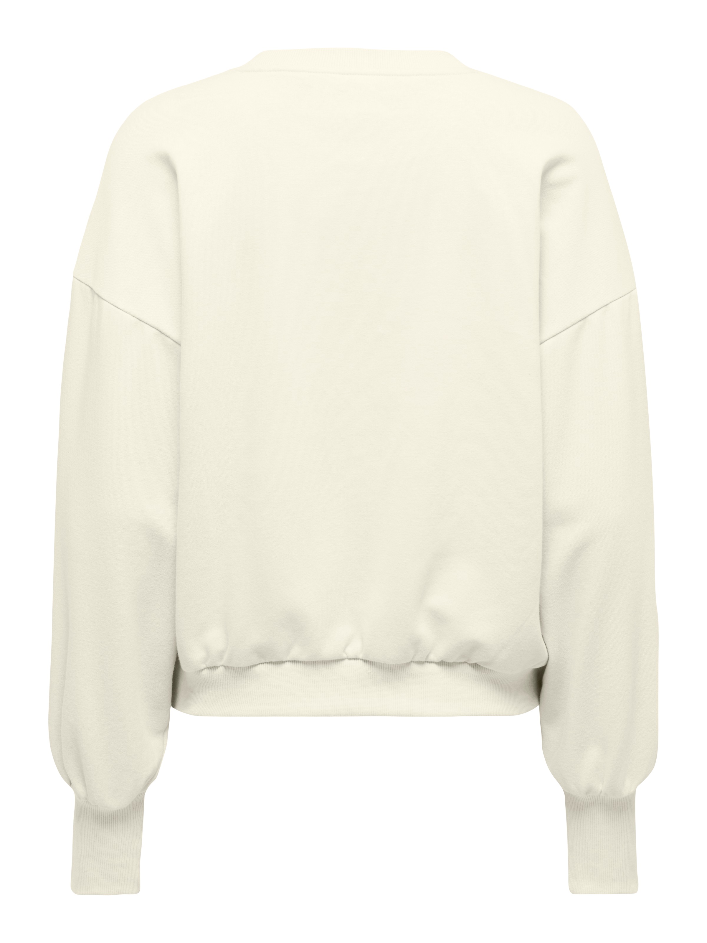 ONLY Sweatshirt »ONLBROOKE L/S O-NECK DETAIL SWT NOOS«
