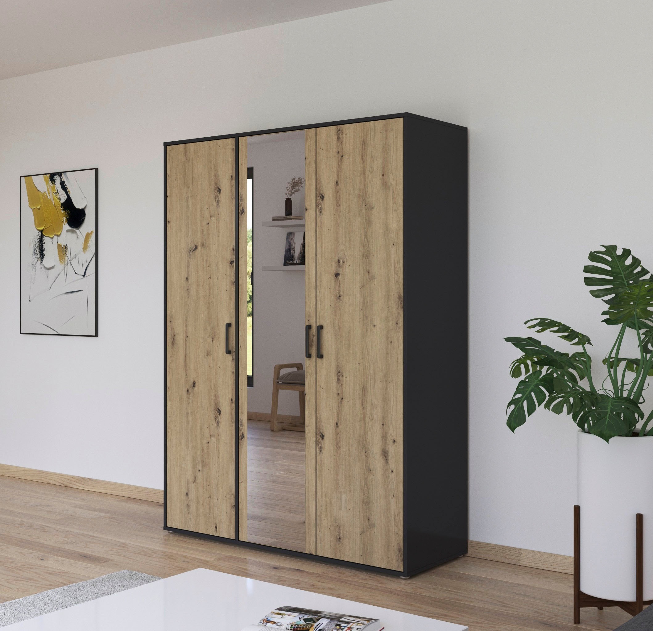 rauch Drehtürenschrank »Kleiderschrank Schrank Garderobe Wäscheschrank VOYA günstig online kaufen