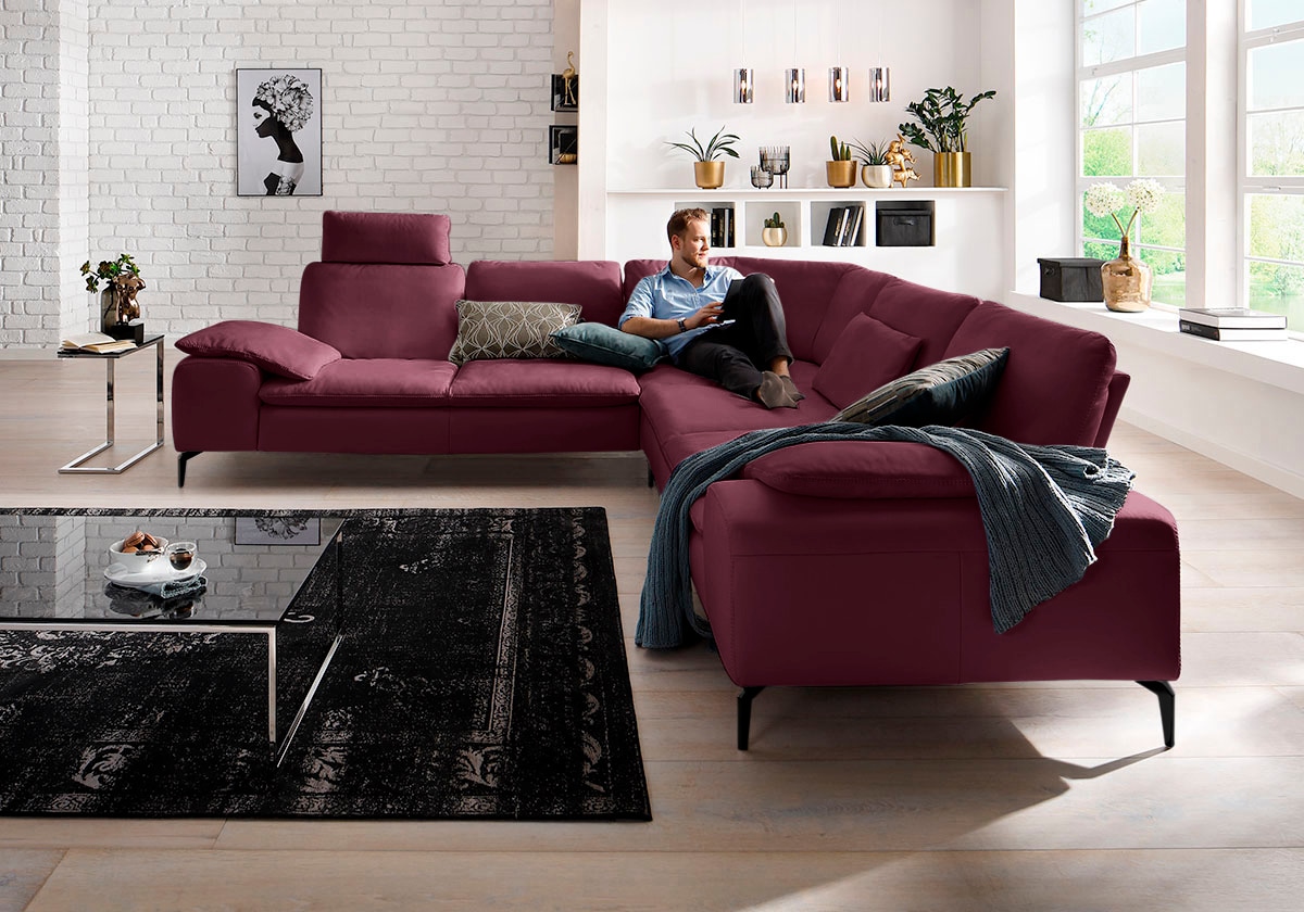 W.SCHILLIG Ecksofa »valentinoo, Designsofa, elegant und bequem, L-Form« mit günstig online kaufen
